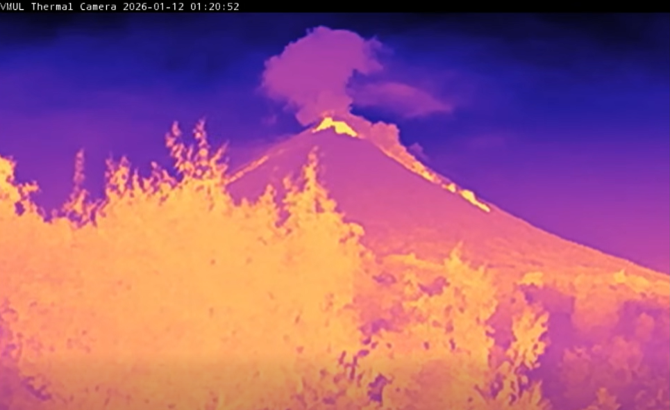 Uson descends Mayon Volcano, Jan. 12, 2026