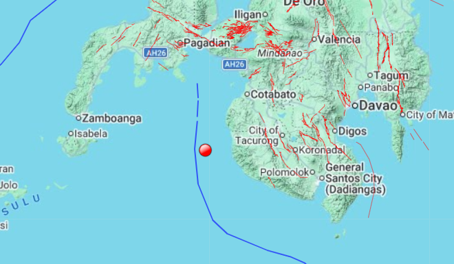 Earthquakes hit offshore Kalamansig, Sultan Kudarat —PHIVOLCS