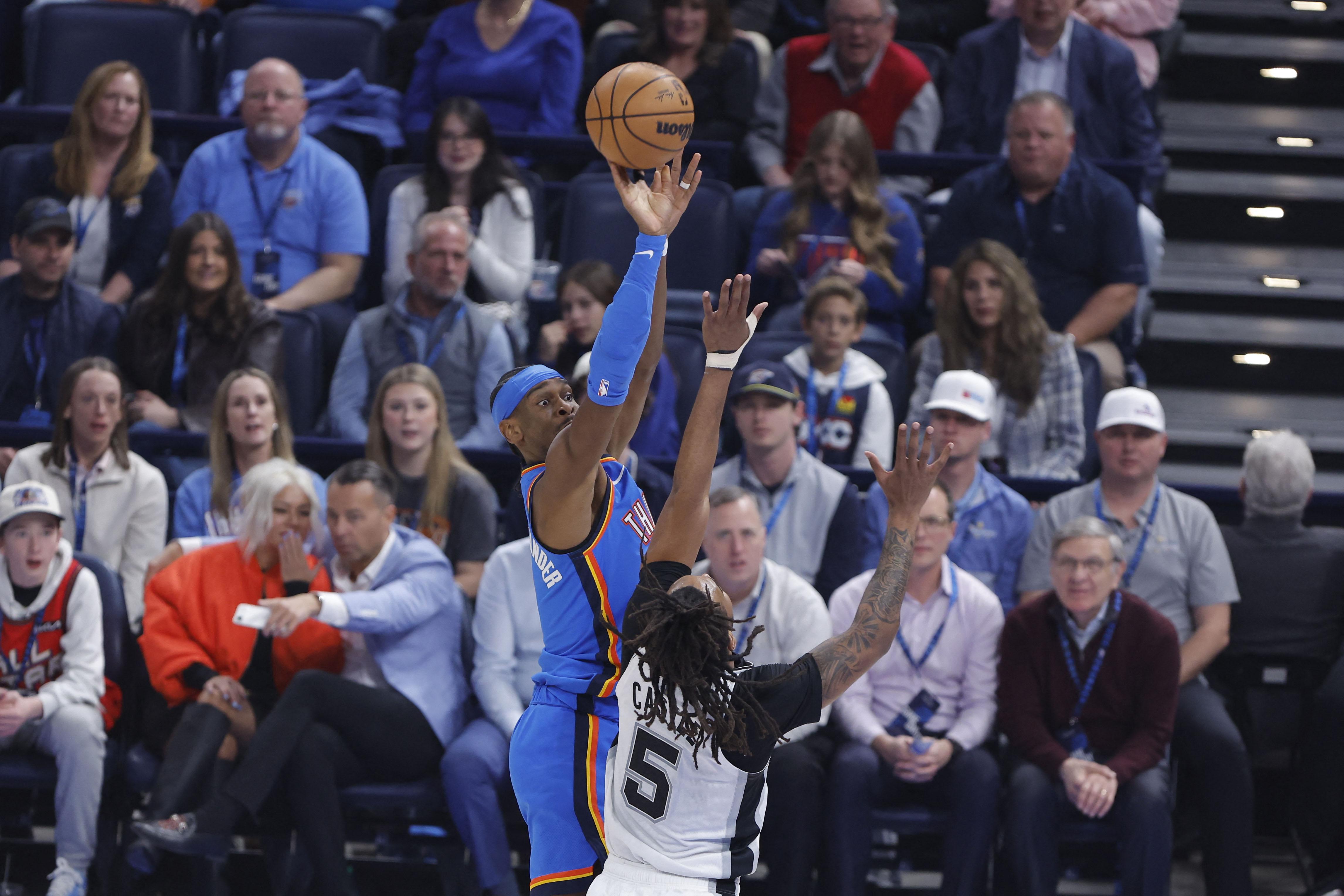 NBA: Shai Gligeous-Alexander of the Oklahoma City Thunder