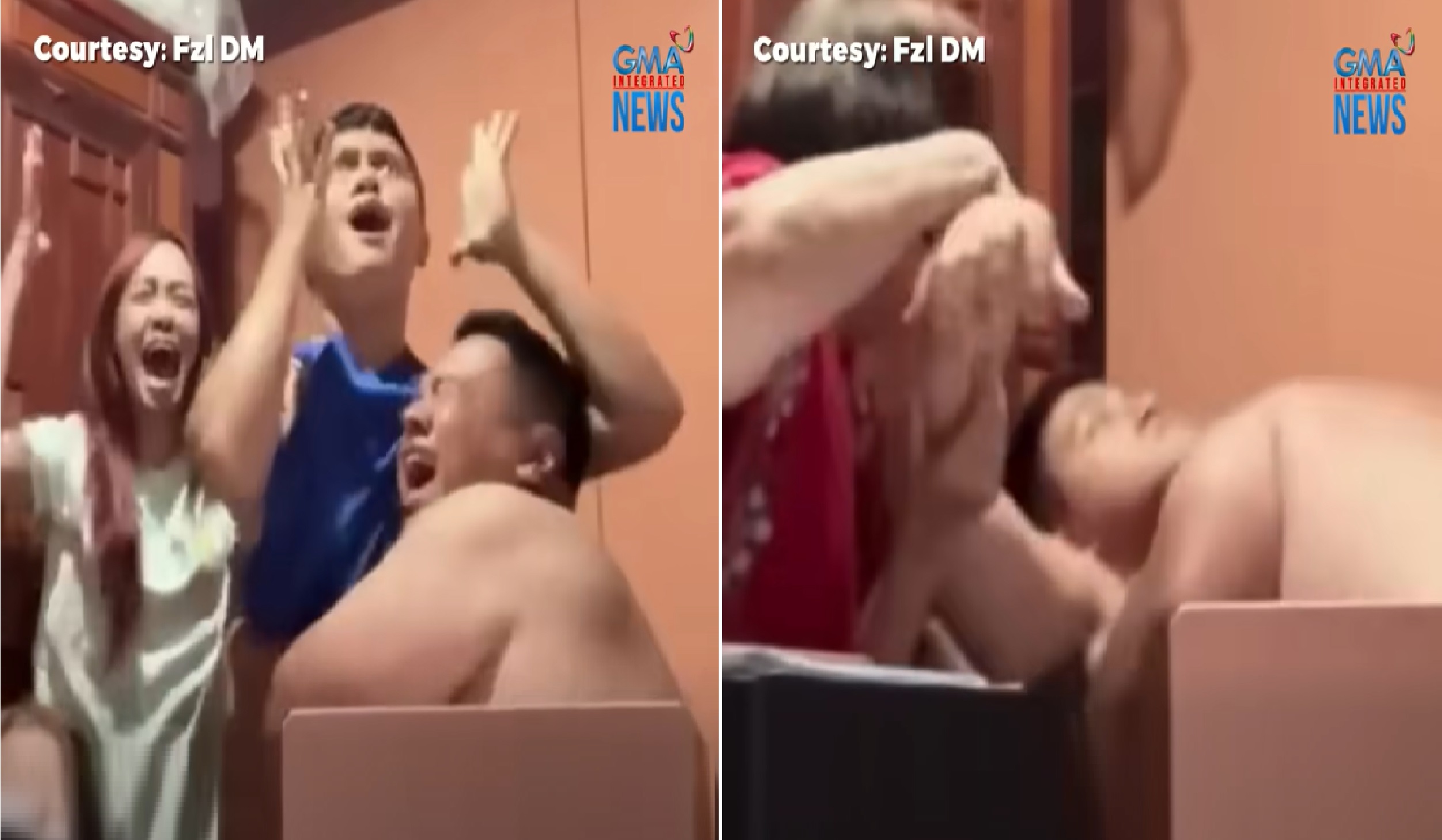 Bar Exam passer, nag-collapse habang nagdiriwang kasama ang pamilya