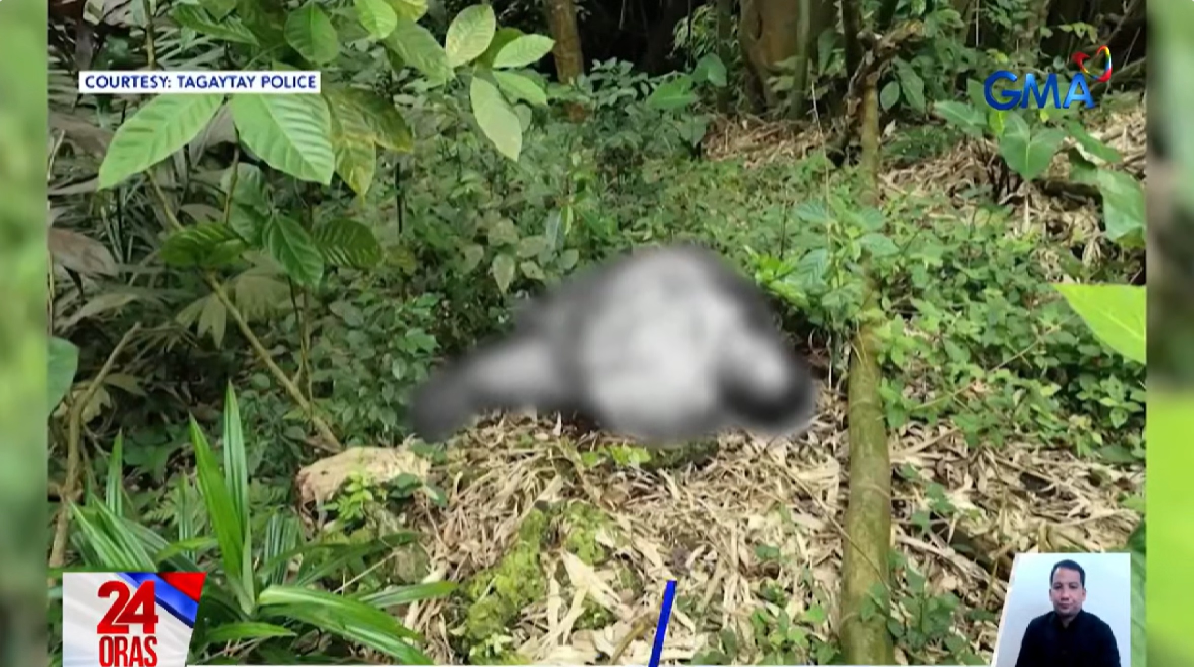 Bangkay ng car trader, nakitang hubo’t hubad at nakagapos sa masukal na lugar sa Tagaytay