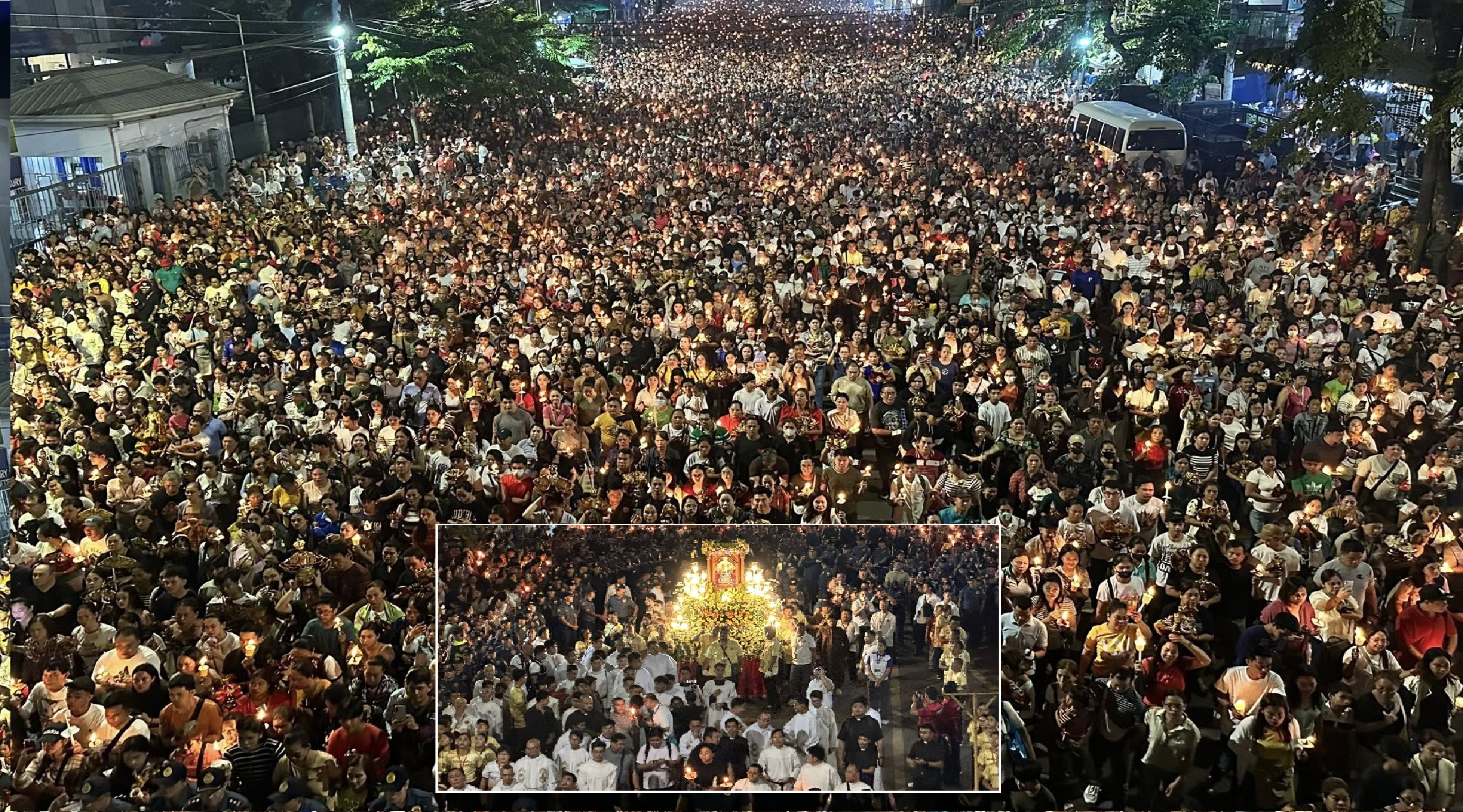 Mahigit 240,000 deboto, nakiisa sa “Walk with Jesus” sa pagbubukas ng Fiesta Señor