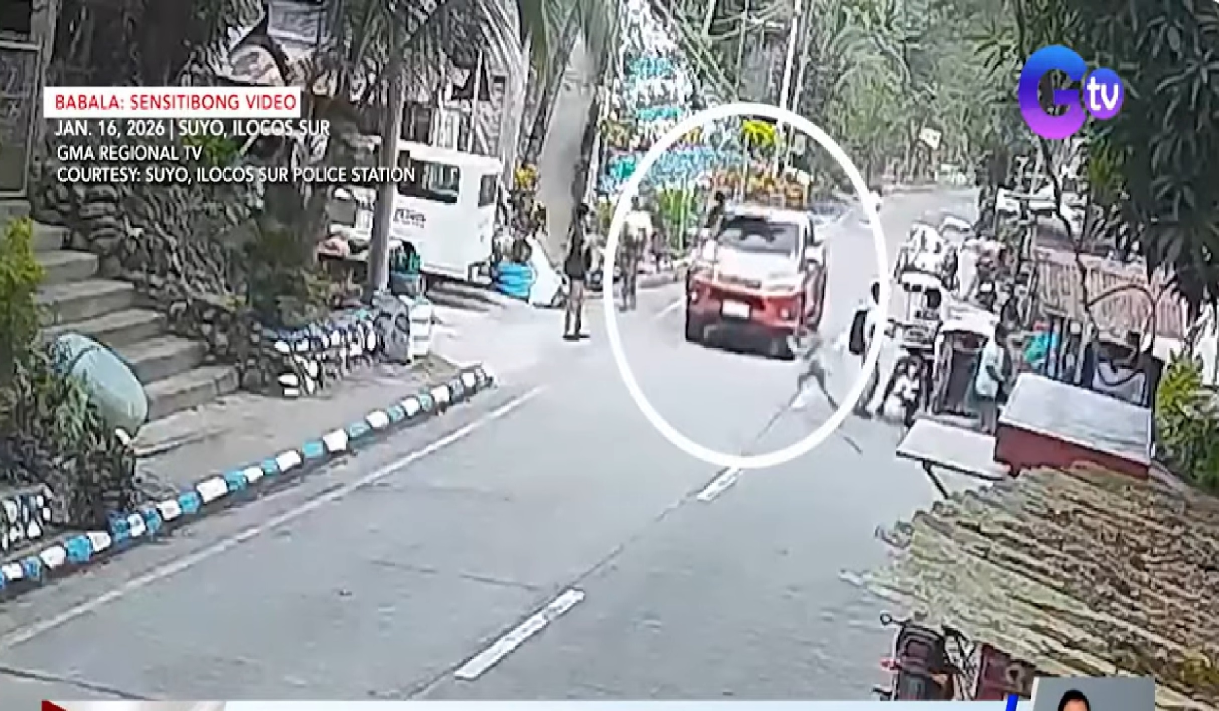 Lisensiya ng driver ng pickup na nakasagasa at nakapatay sa batang babae sa Ilocos Sur, sinuspinde ng LTO 