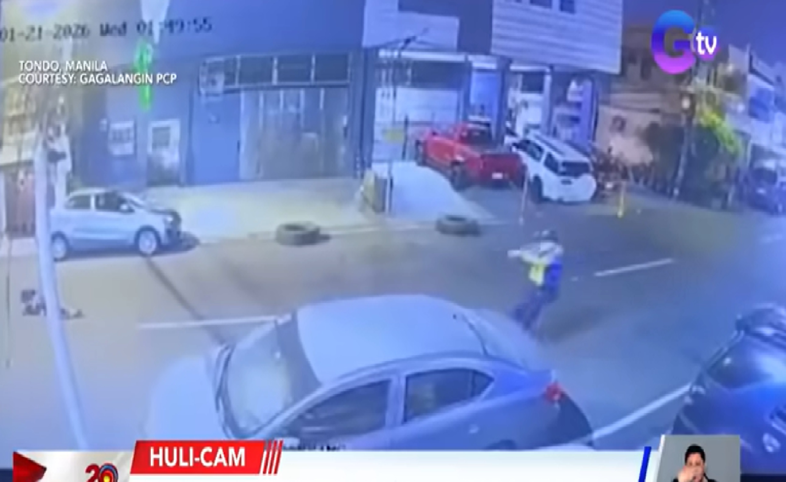 Gunman na may itinumbang lalaki sa Tondo, walang kawala sa asintadong pulis