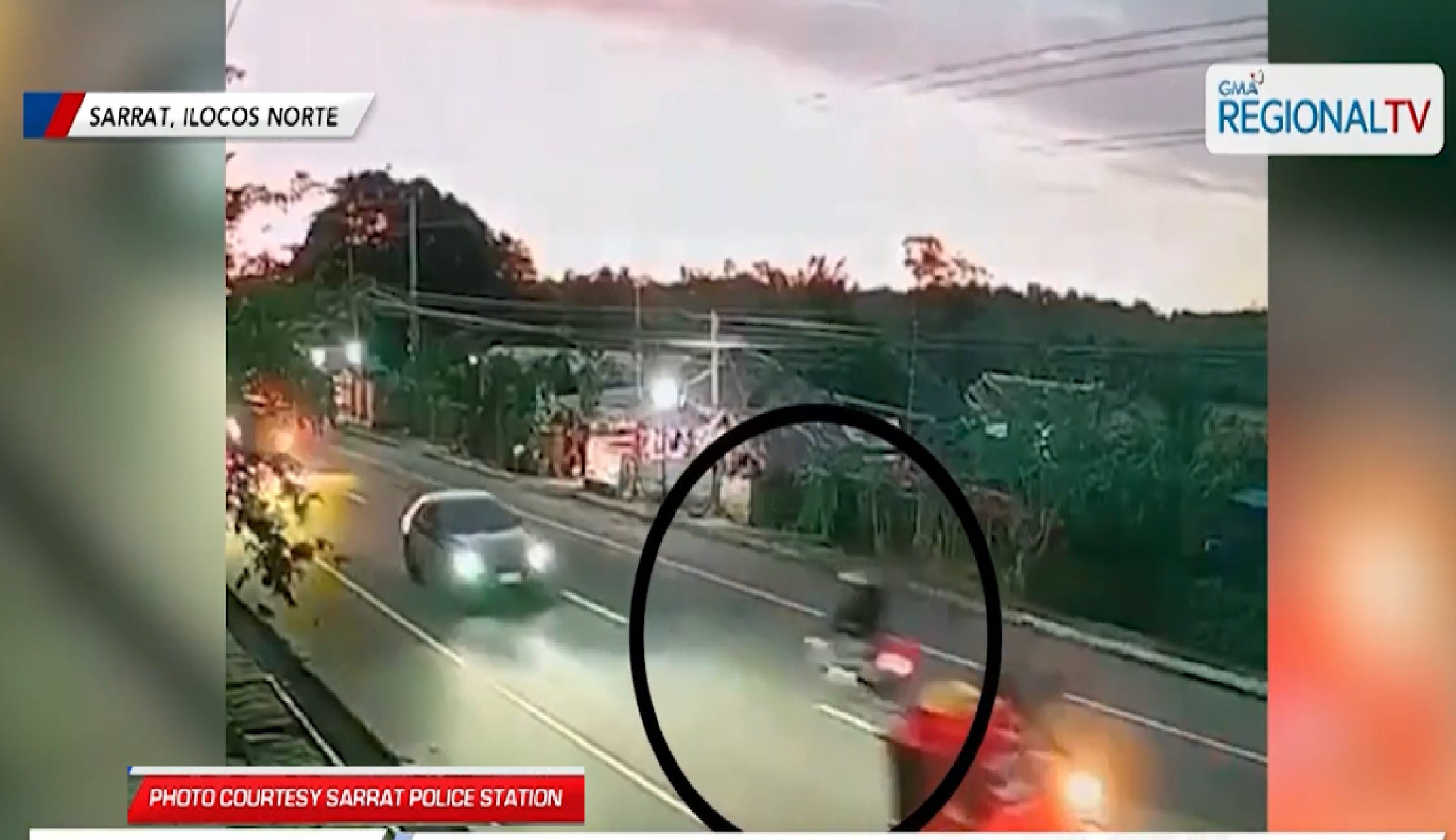 Rider na galing umano sa inuman, nasawi matapos makasalpukan ang isang SUV sa Ilocos Norte