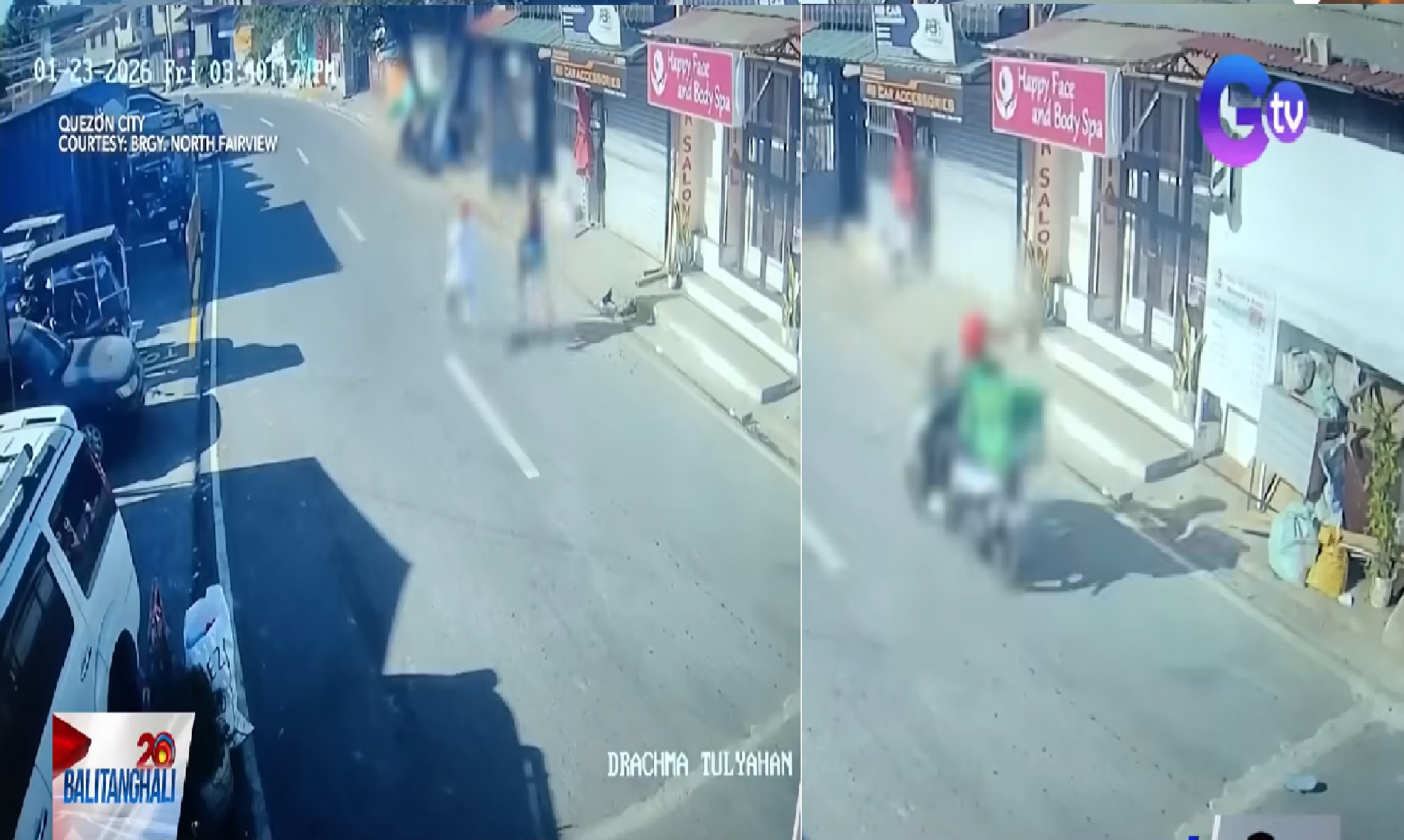 Rider, binundol ang lalaking tumangay sa kaniyang mga helmet; 2 pang kasama ng kawatan, huli rin