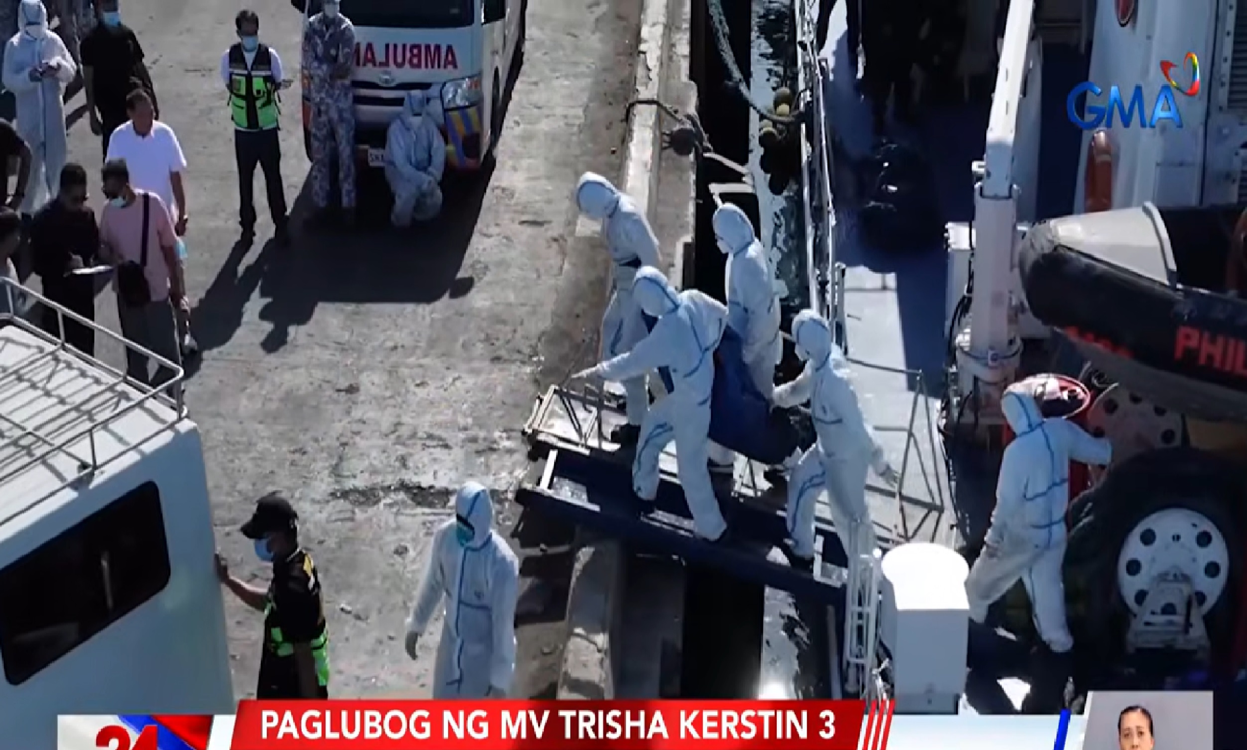 Bilang nakuhang bangkay sa lumubog na M/V Trisha Kerstin 3, higit na sa bilang ng mga nawawala