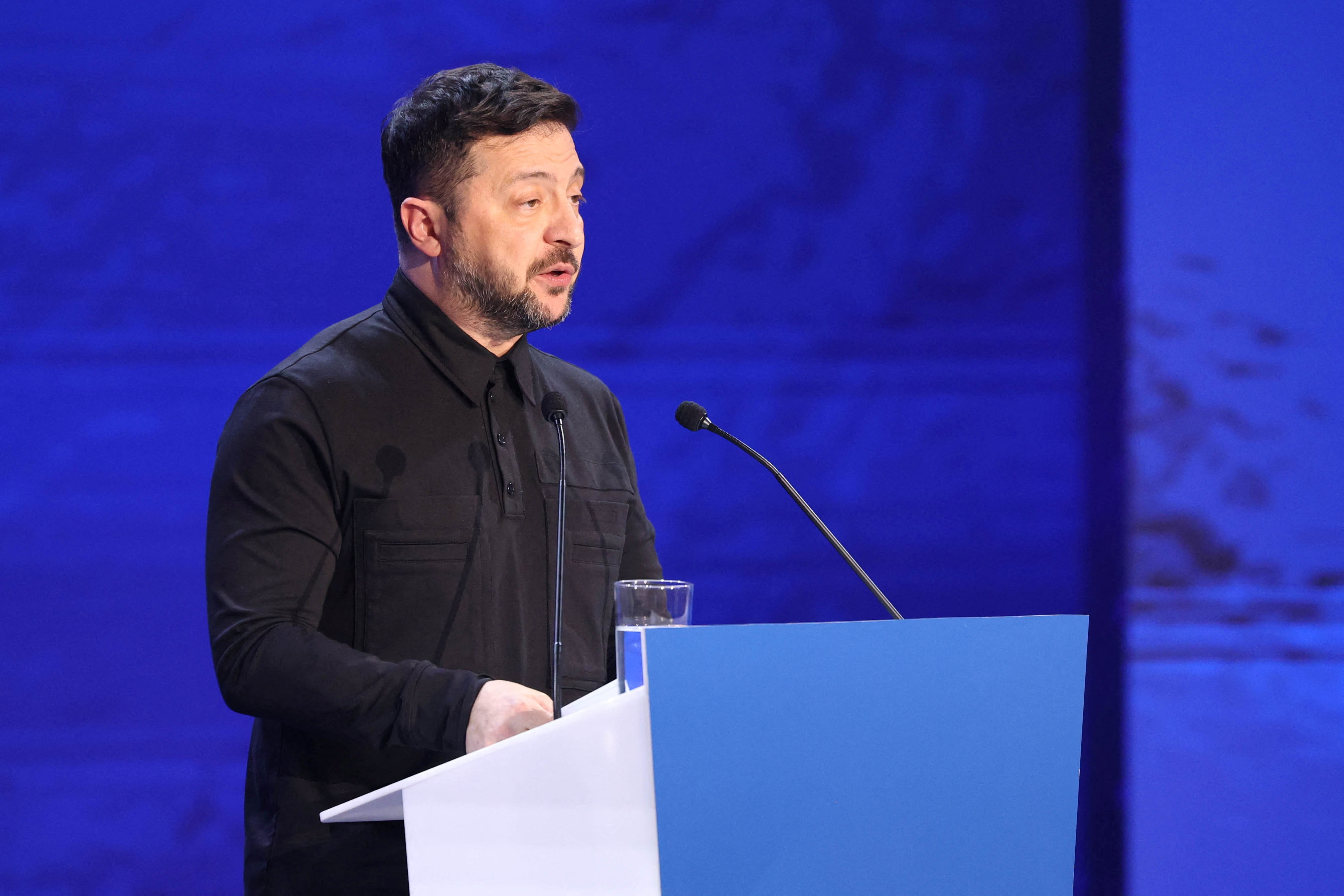 Volodymyr Zelenskiy in Cyprus, Jan. 7, 2026