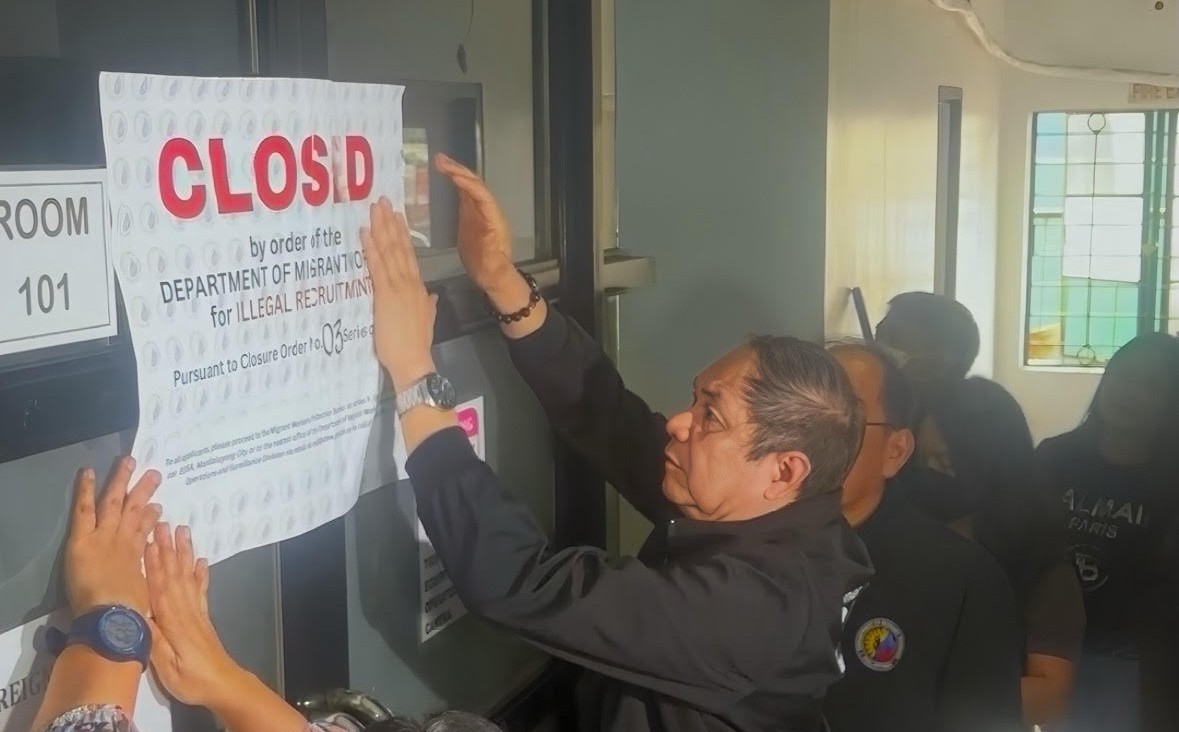 DMW, CIDG shut down Cubao agency for alleged illegal recruitment on social media