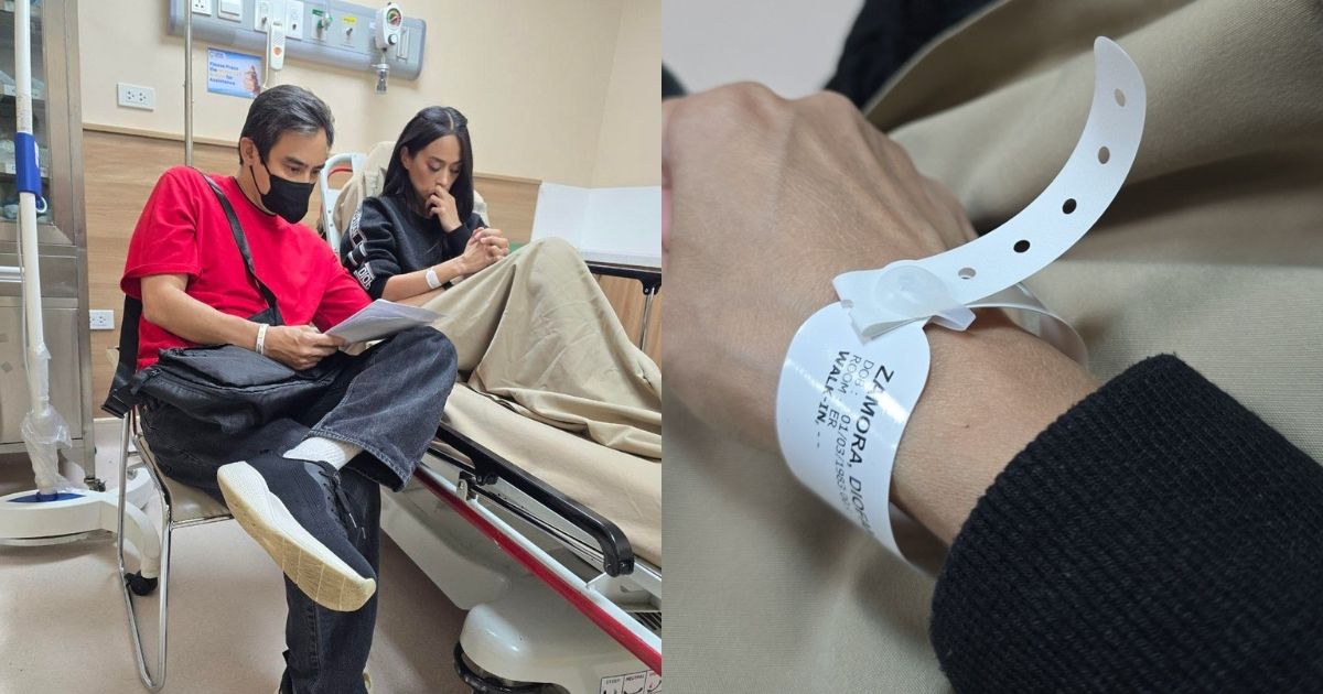 SexBomb Jopay Paguia in the hospital due to concussion