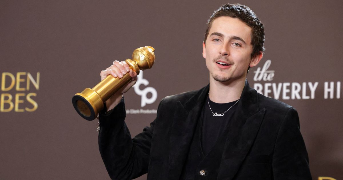 Chalamet beats DiCaprio at Hollywood's Golden Globe