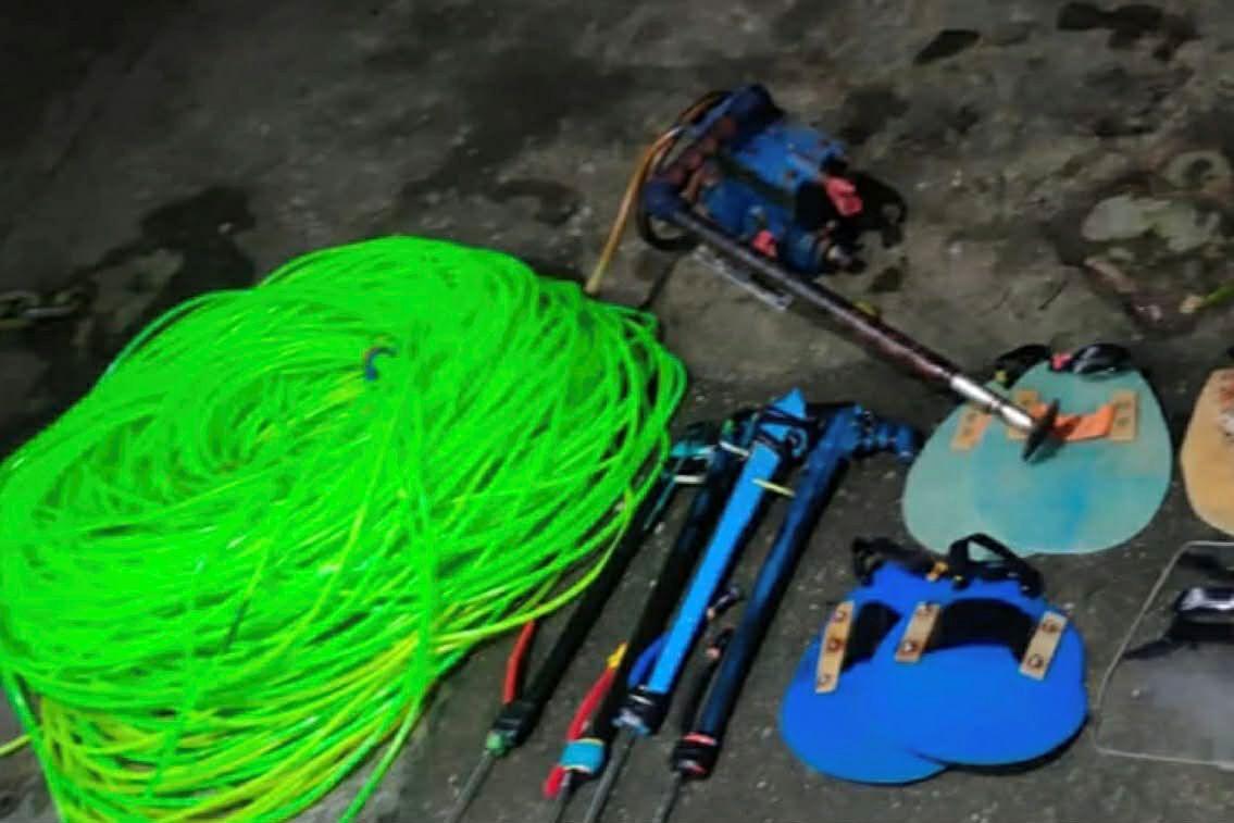 5 nabbed for illegal fishing in Surigao City