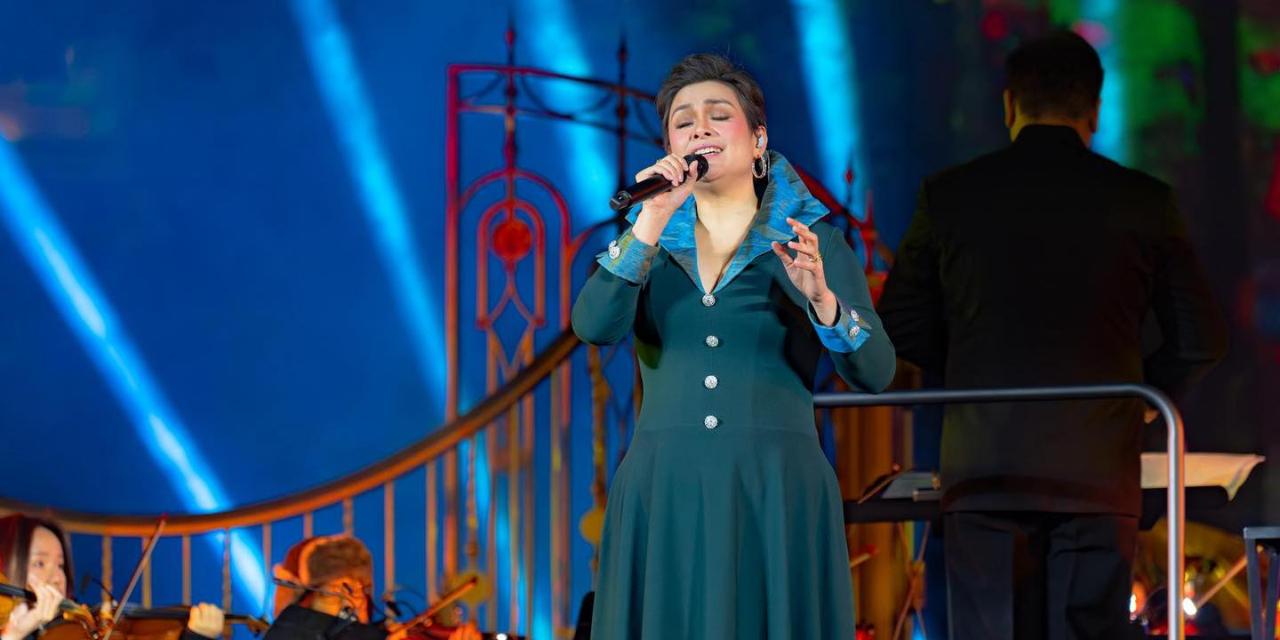 Lea Salonga sings Disney classics at Hong Kong Disneyland's 20th anniversary concert