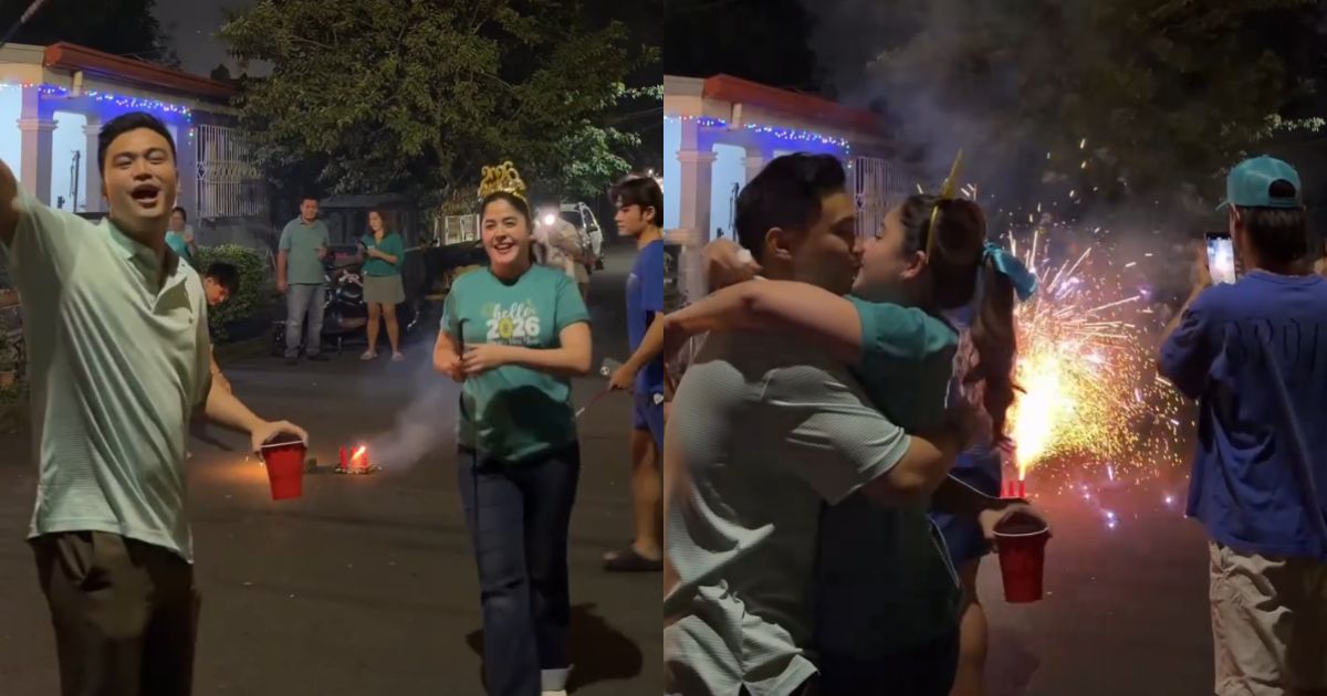 Shaira Diaz, EA Guzman celebrate New Year's Eve together for the first time