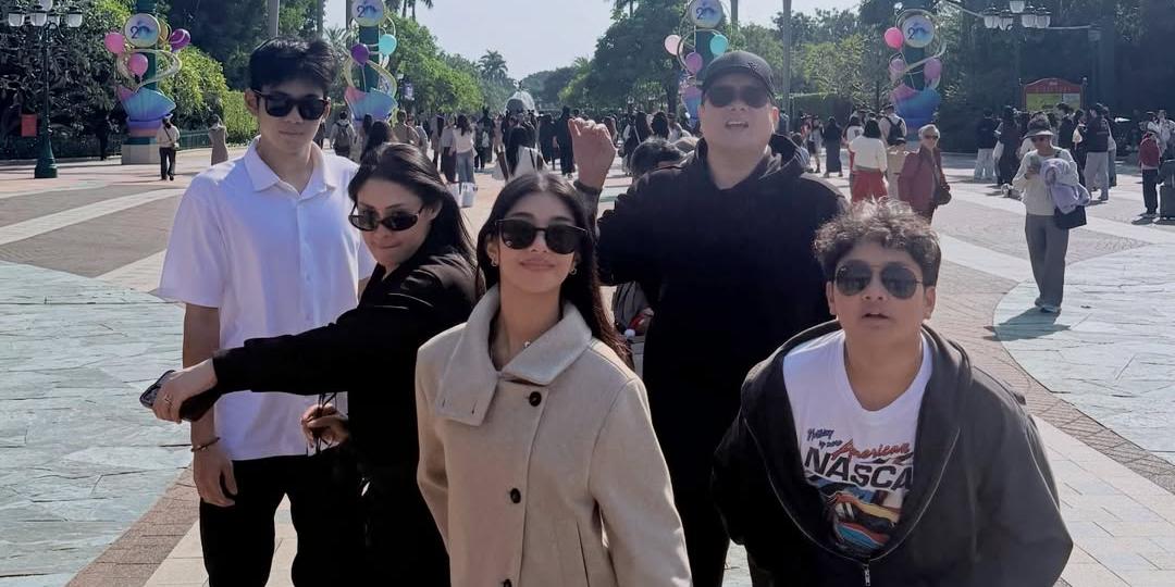 Sophia Laforteza of Katseye bonds with family in Hong Kong