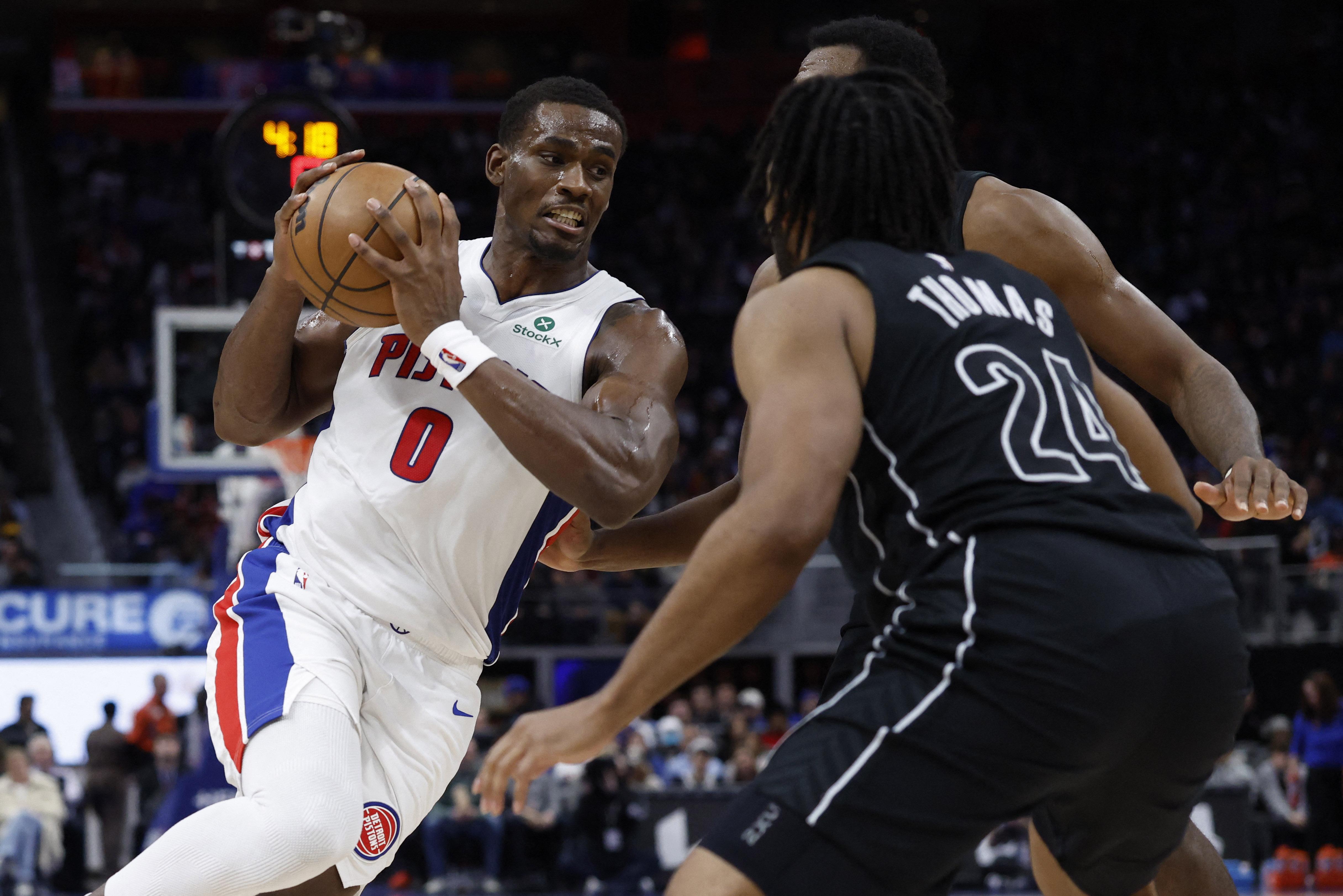 NBA: Jalen Duren of the Detroit Pistons