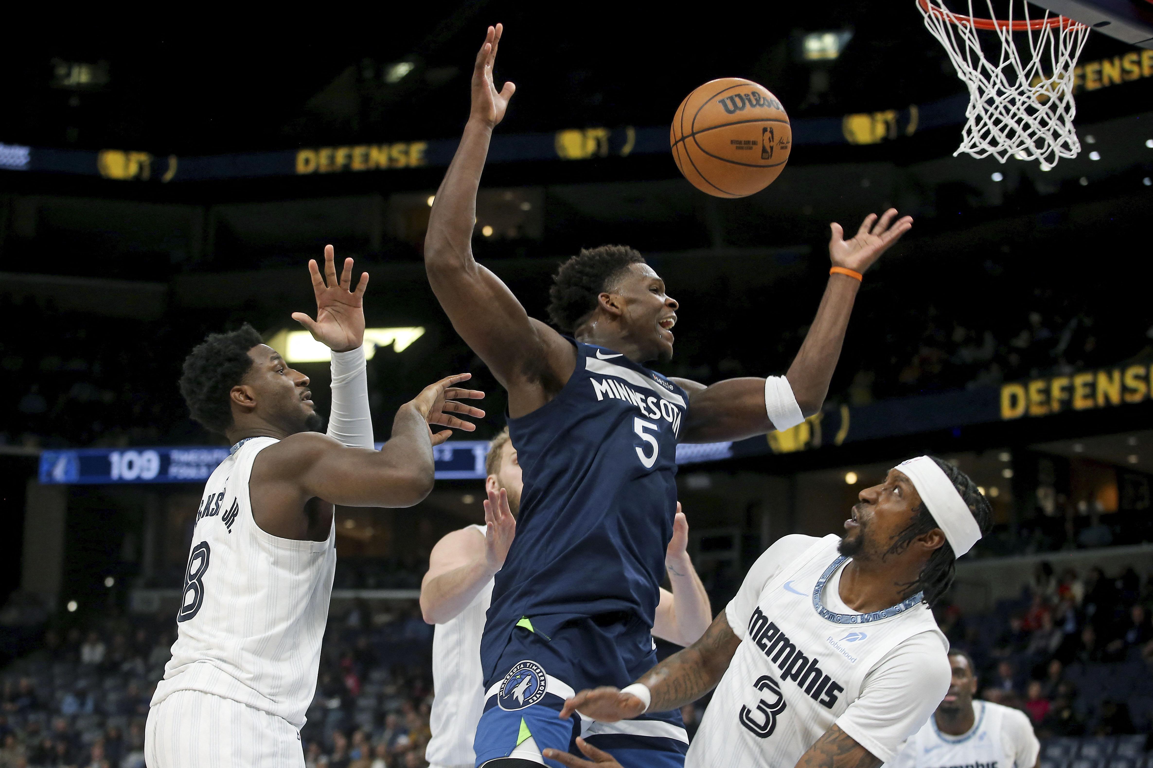 NBA: Anthony Edwards of the Minnesota Timberwolves