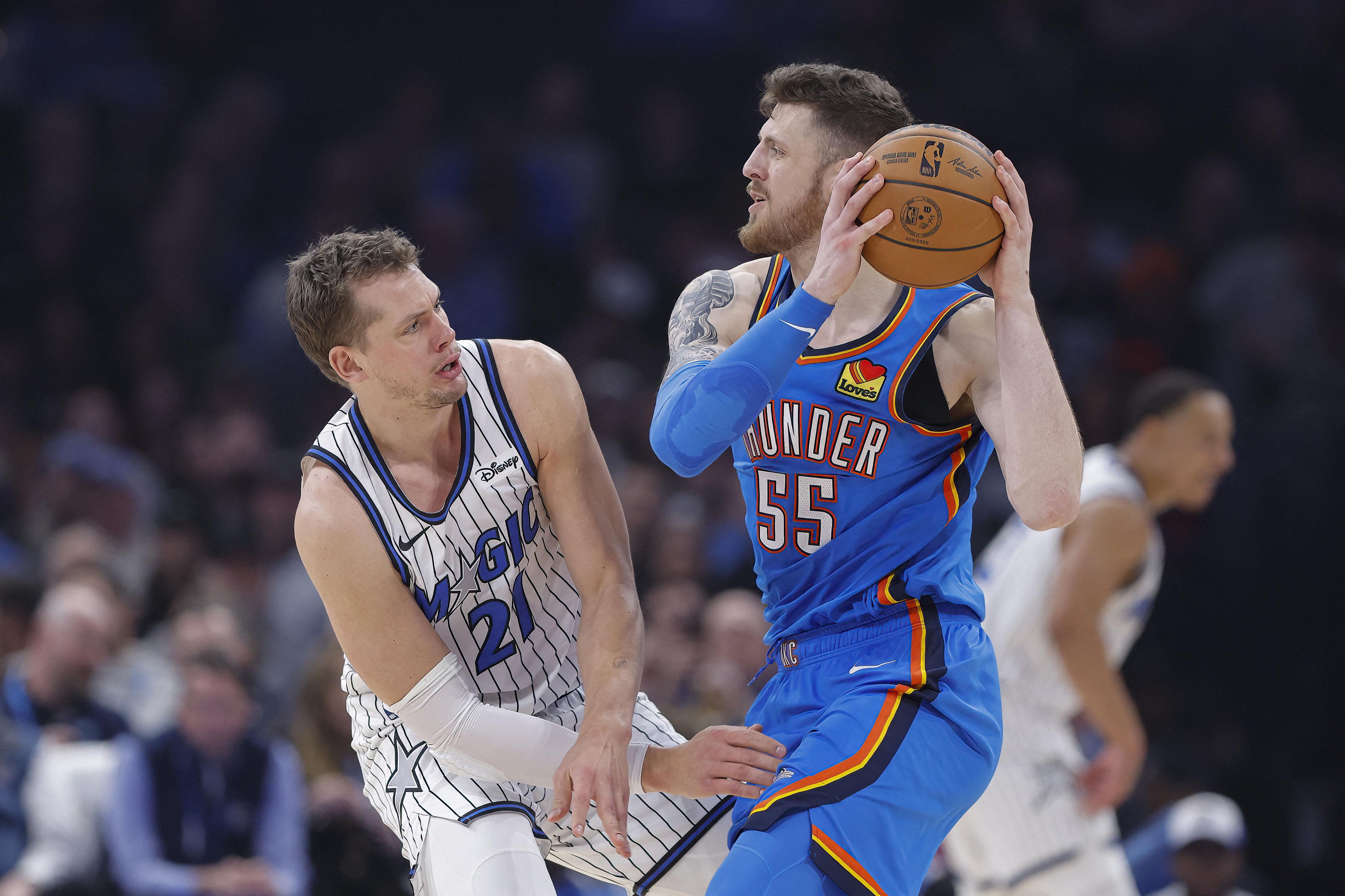 NBA: Isaiah Hartenstein of the Oklahoma City Thunder