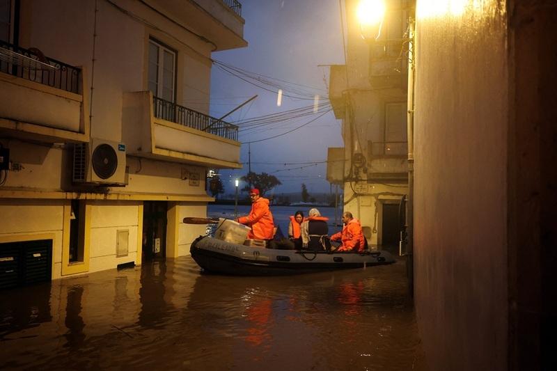 One dead in Portugal as storm forces thousands to evacuate in Spain