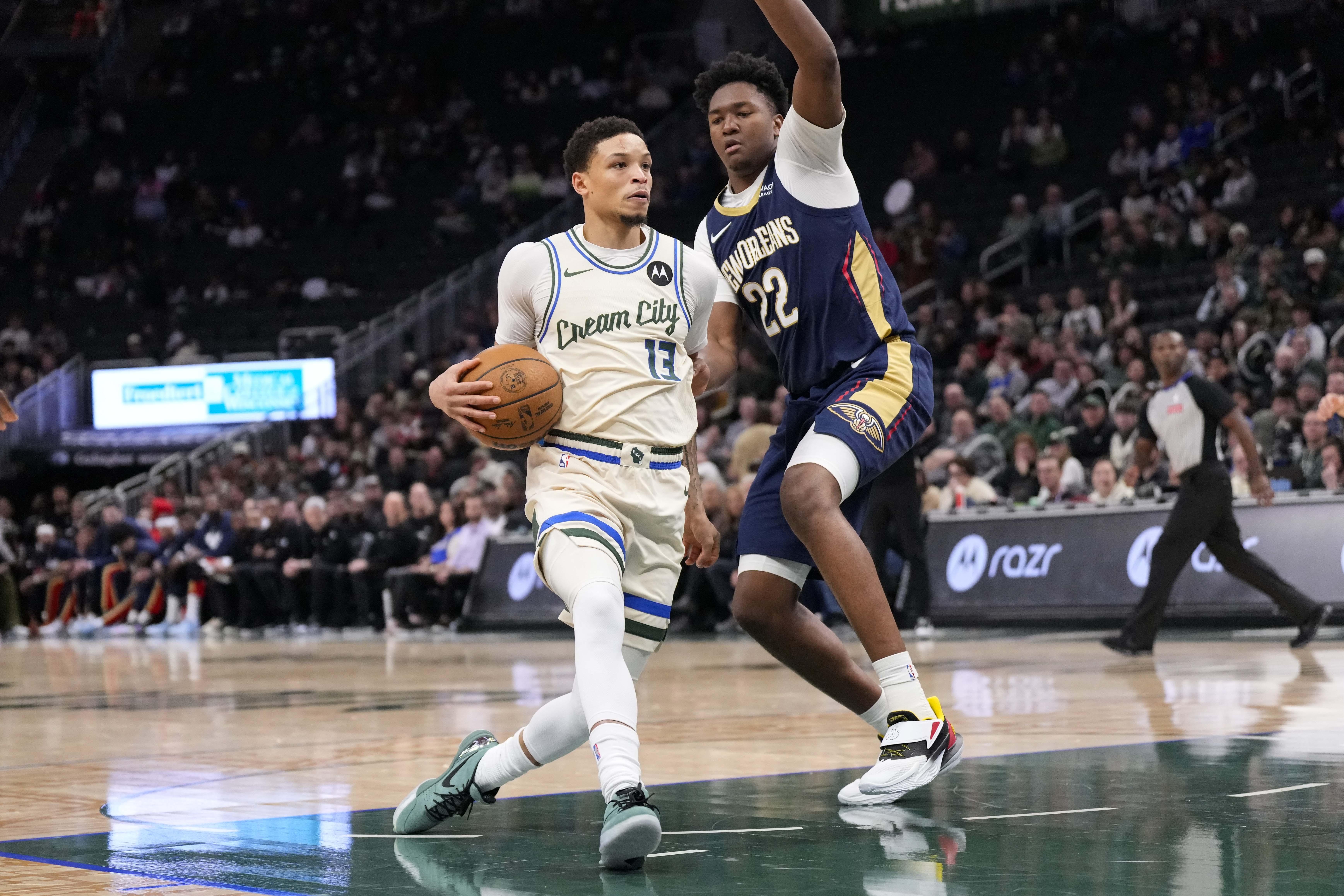 NBA: Ryan Rollins of the Milwaukee Bucks