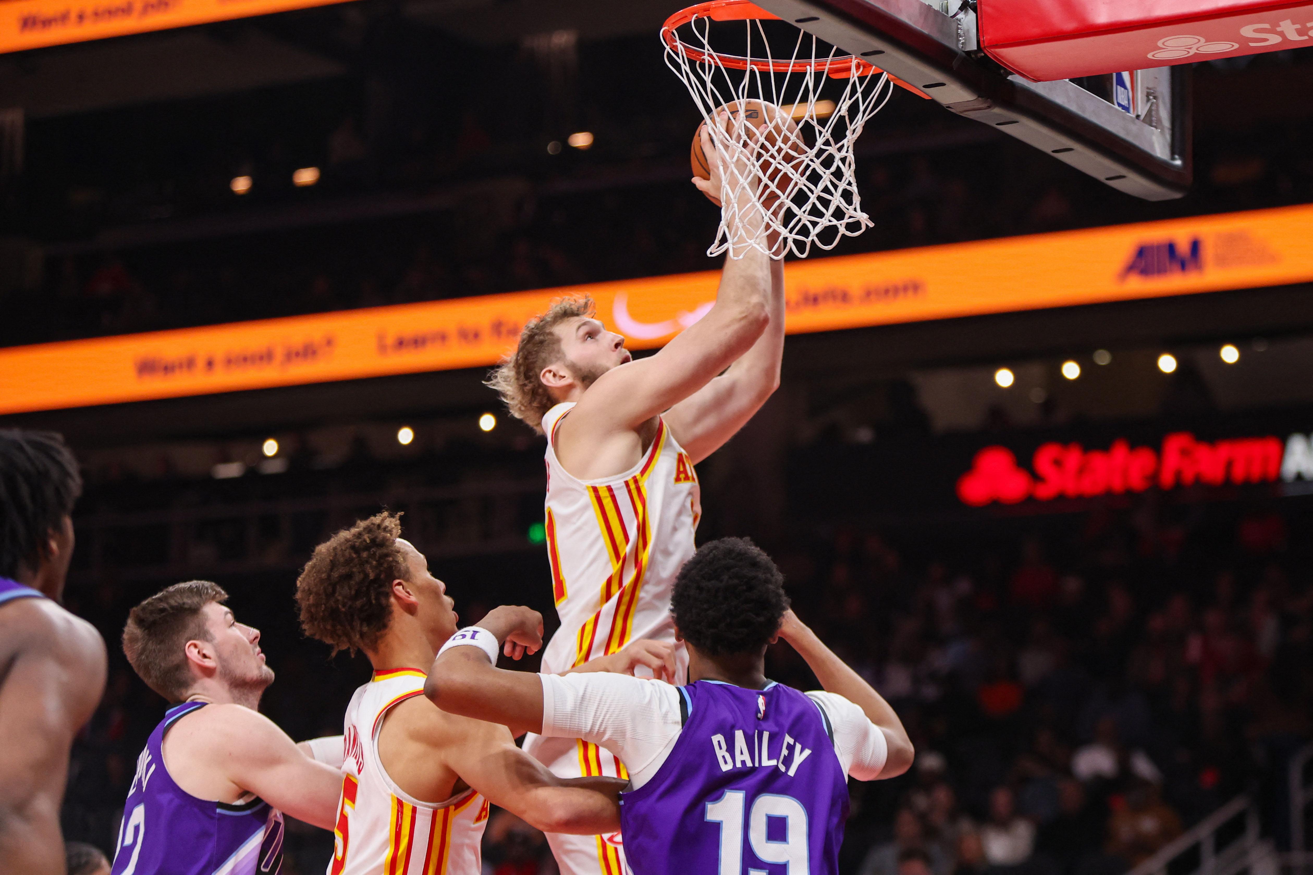 NBA: Jock Landale of the Altanta Hawks