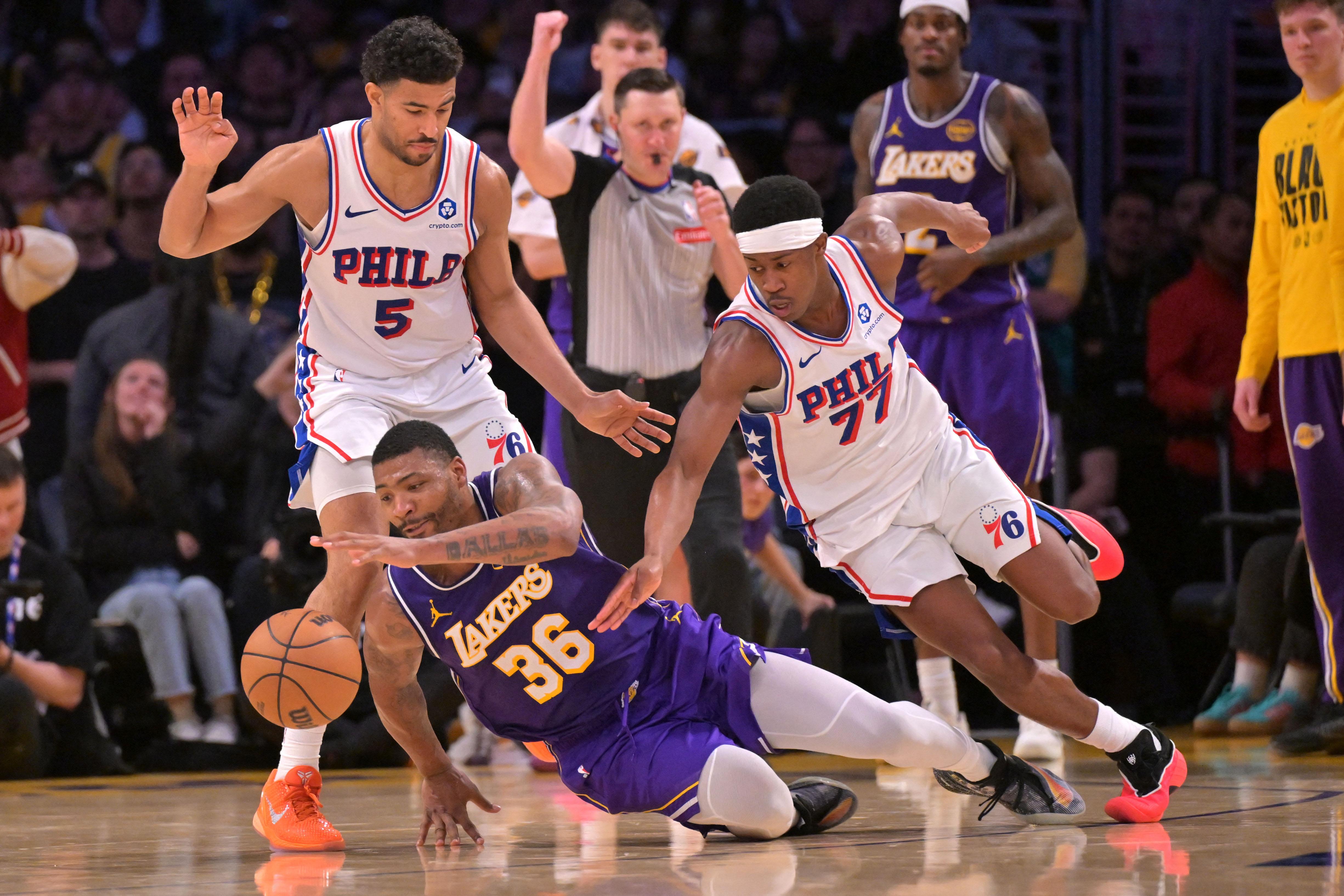NBA: Marcus Smart of the Los Angeles Lakers