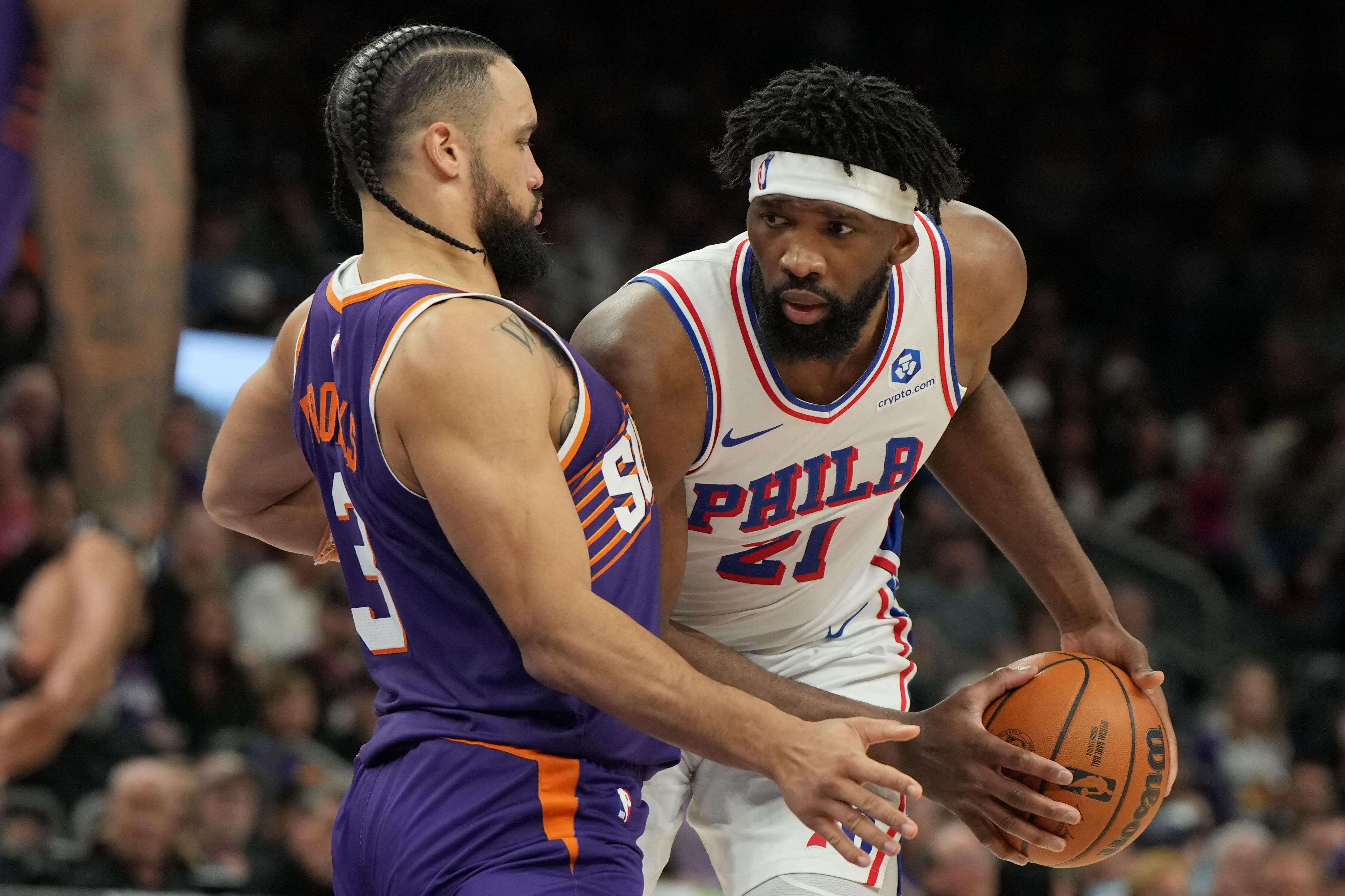 NBA: Sharpshooting Joel Embiid carries surging 76ers past Suns