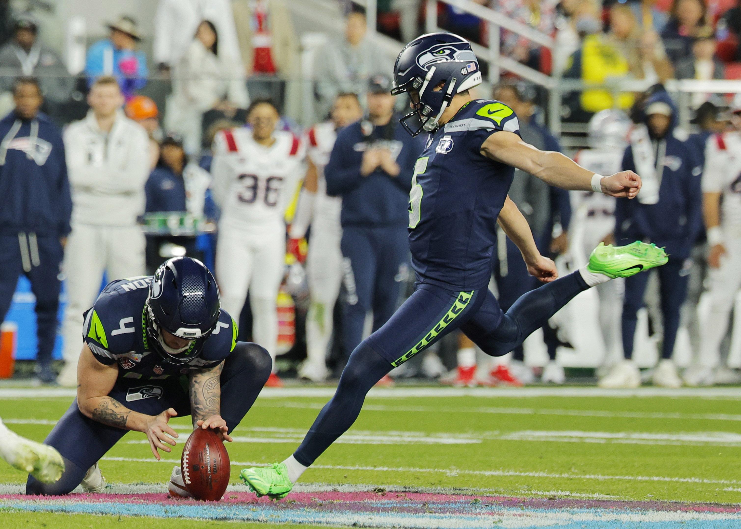 Super Bowl LX: Jason Myers of the Seattle Seahawks