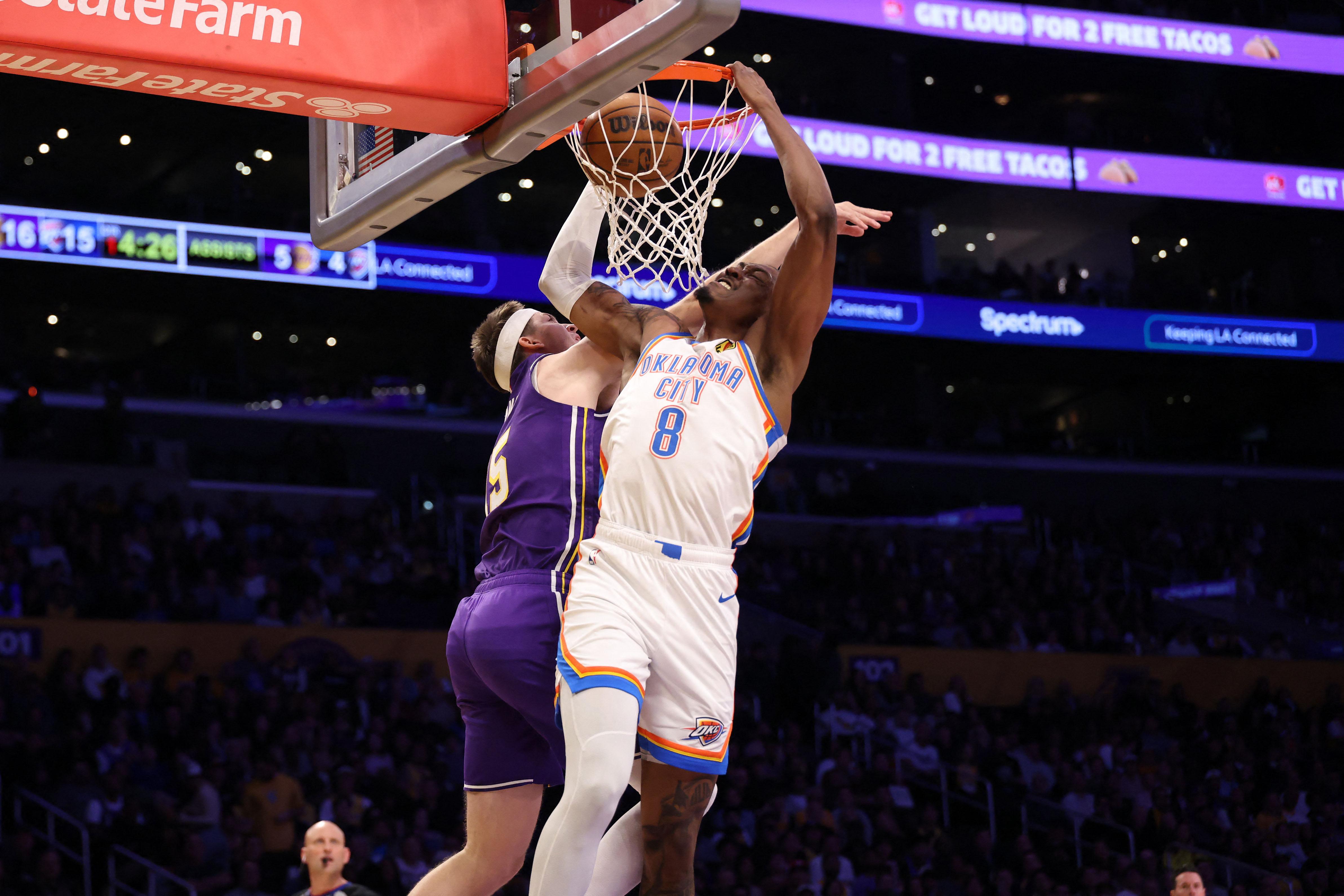 NBA: Jalen Williams of the Oklahoma City Thunder