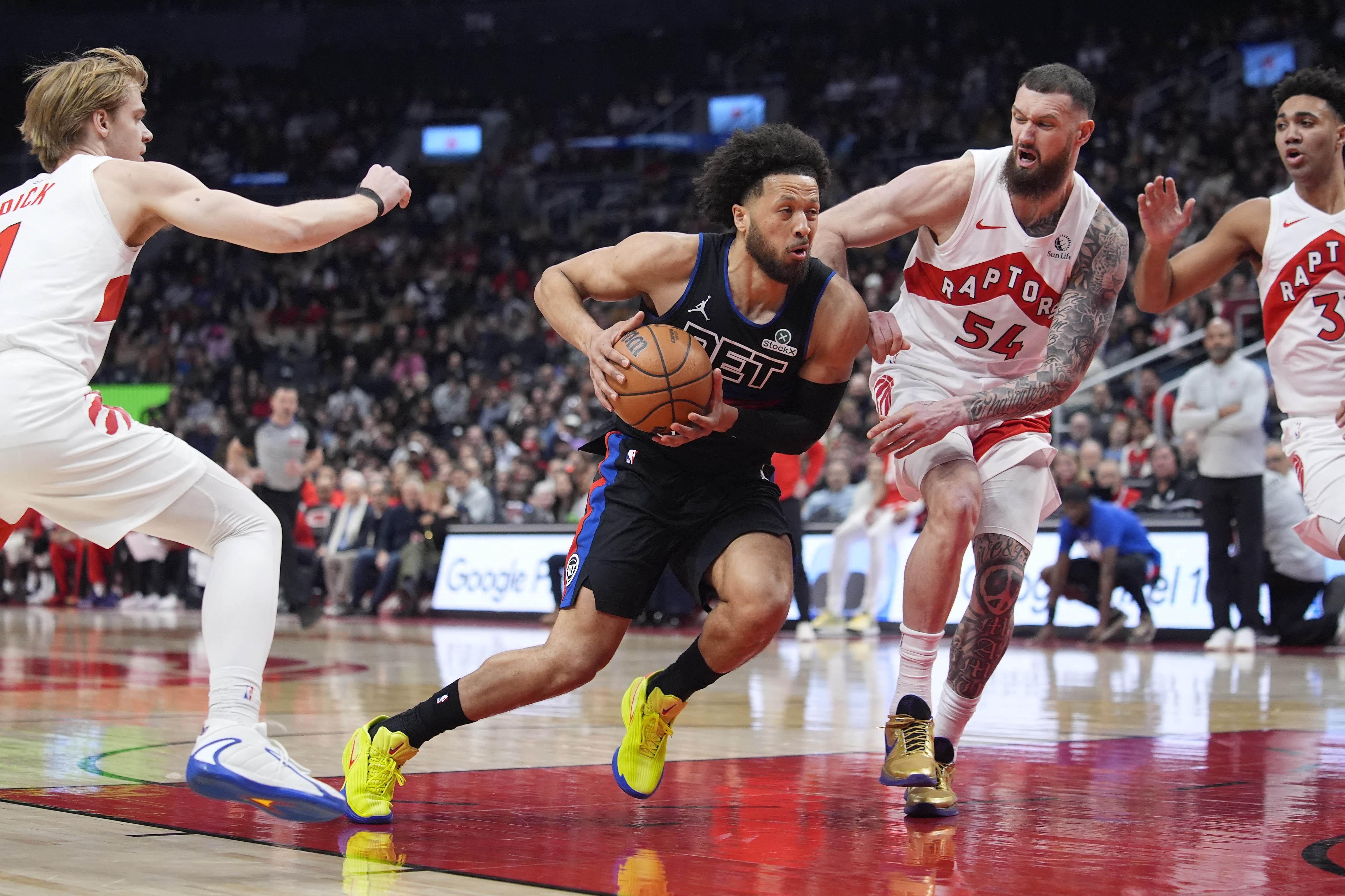 NBA: Cade Cunningham of the Detroit Pistons