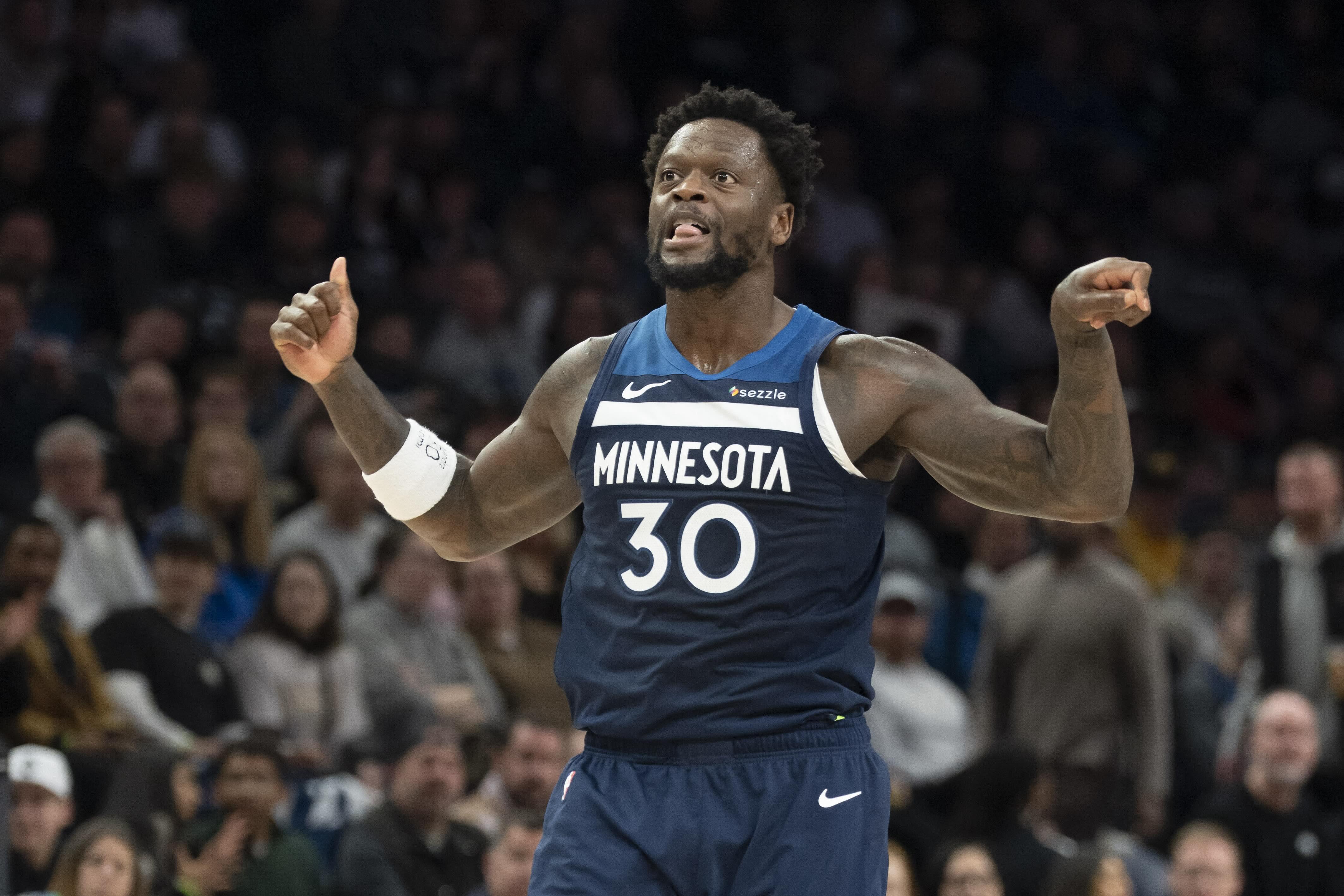 NBA: Julius Randle erupts for 41 as Timberwolves top Trail Blazers