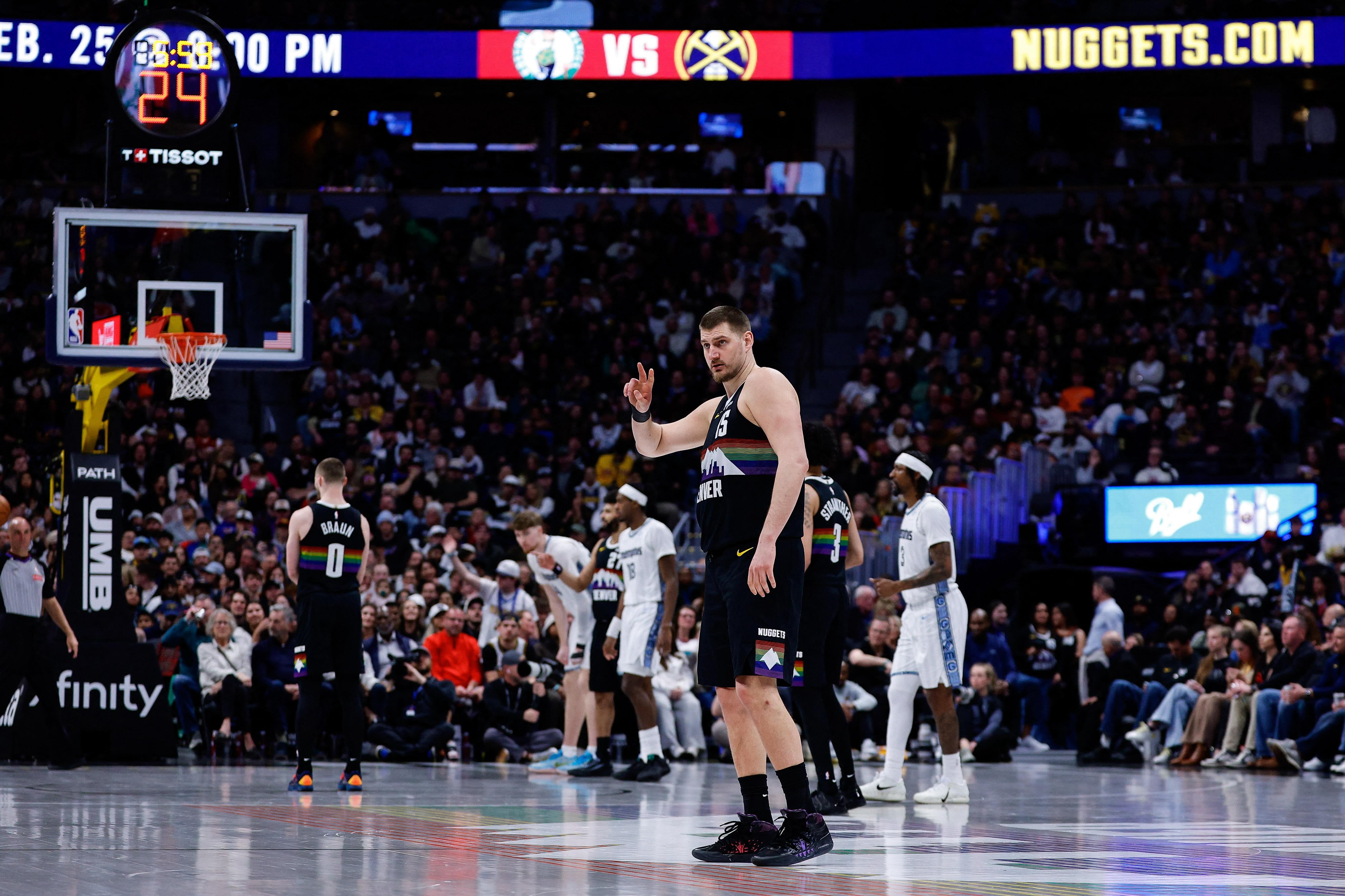 NBA: Nikola Jokic posts triple-double to carry Nuggets past Grizzlies