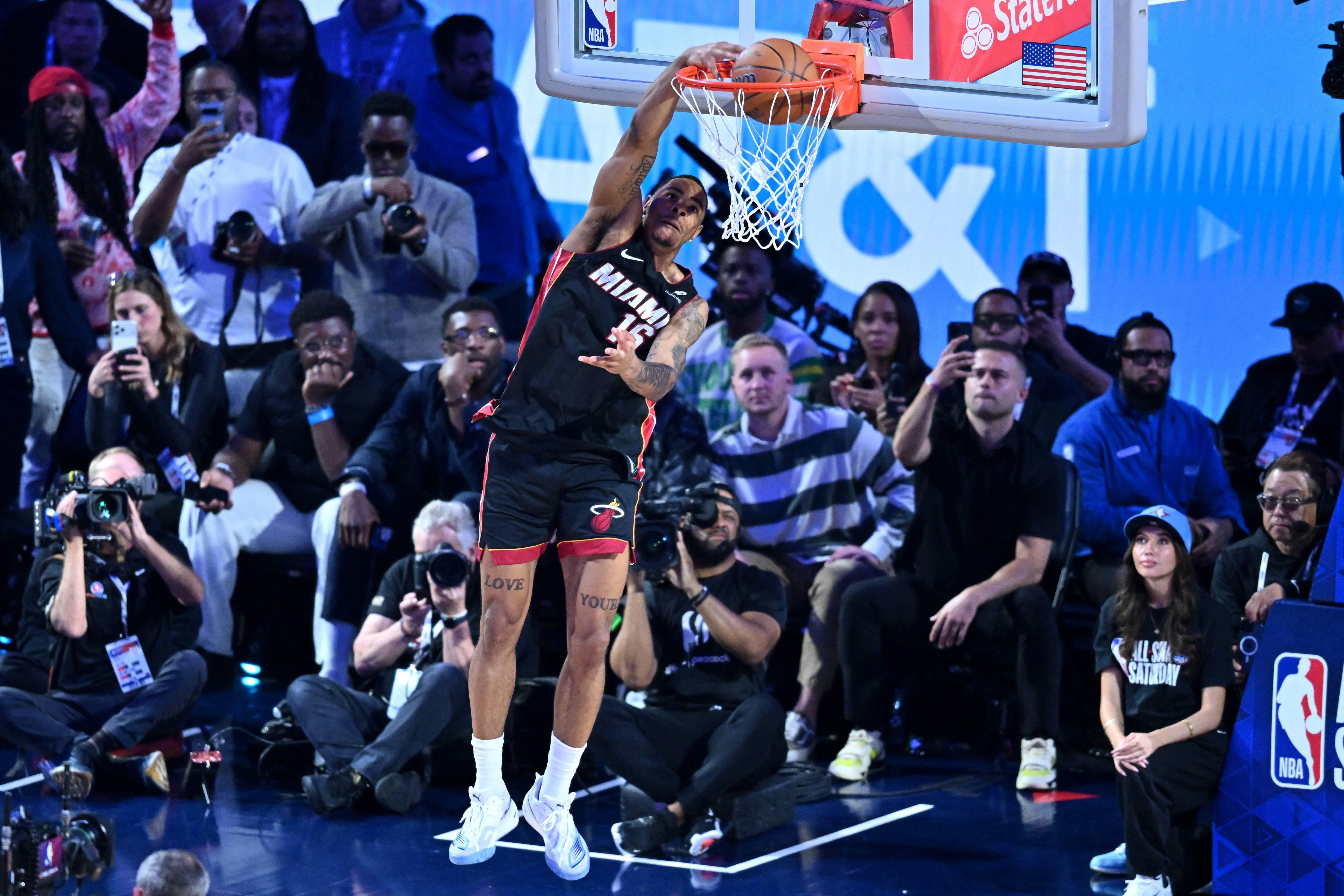NBA All-Star: Keshad Johnson wins dunk contest; Damian Lillard wins 3rd 3-point contest