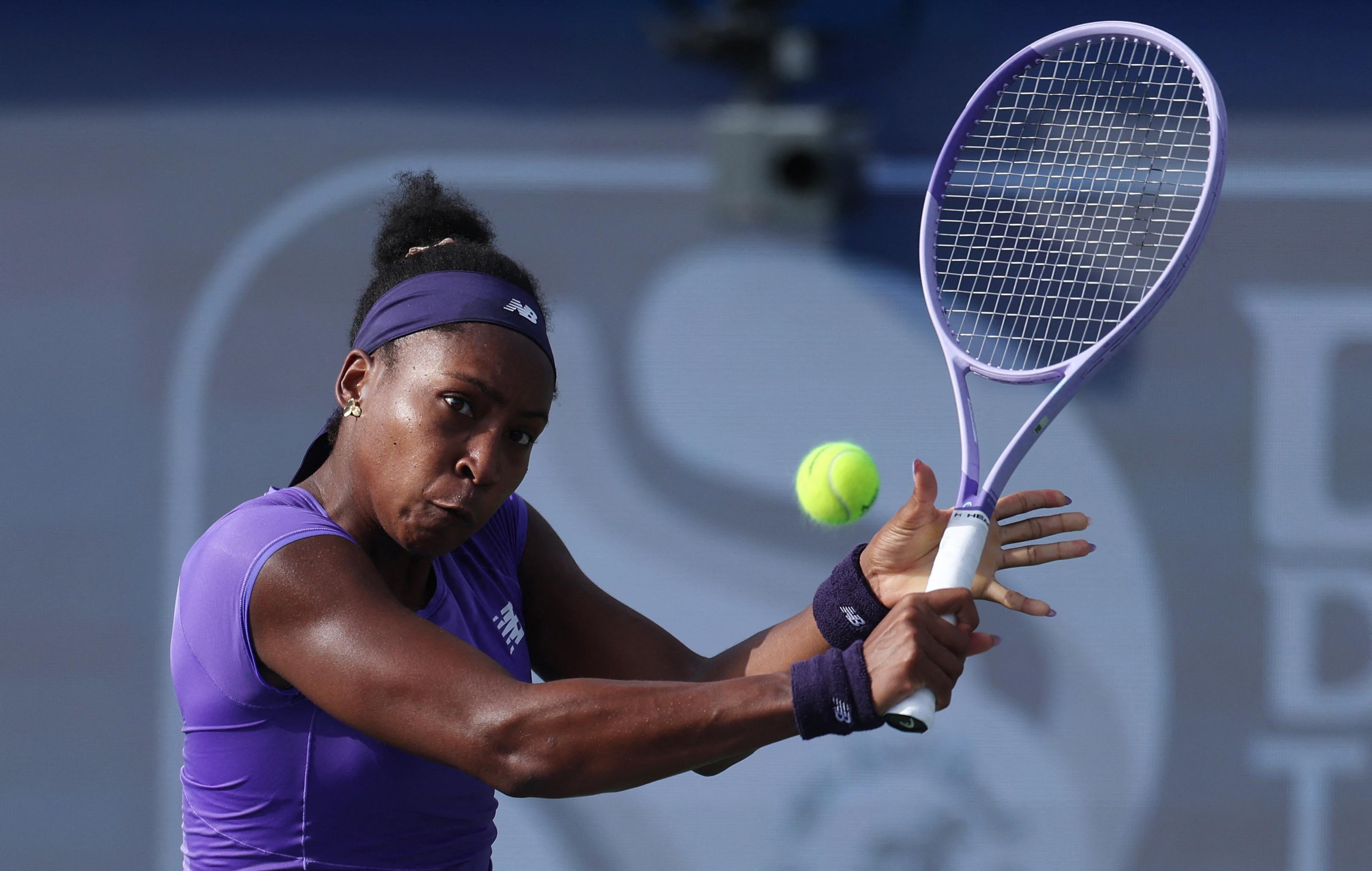 Coco Gauff rallies to reach third round at Dubai Tennis Championships