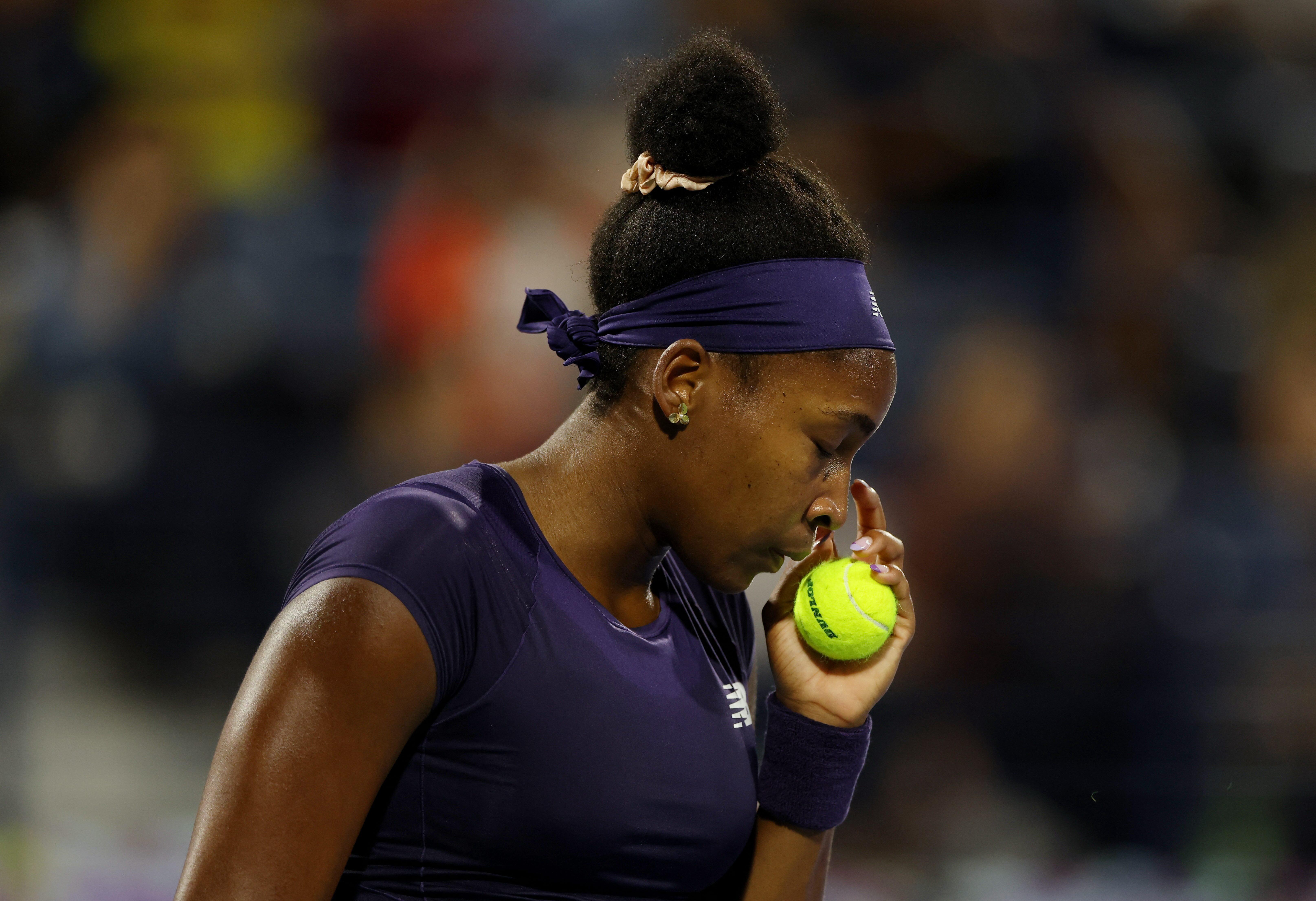 Coco Gauff saves 3 match points to reach Dubai Tennis Championships quarterfinals