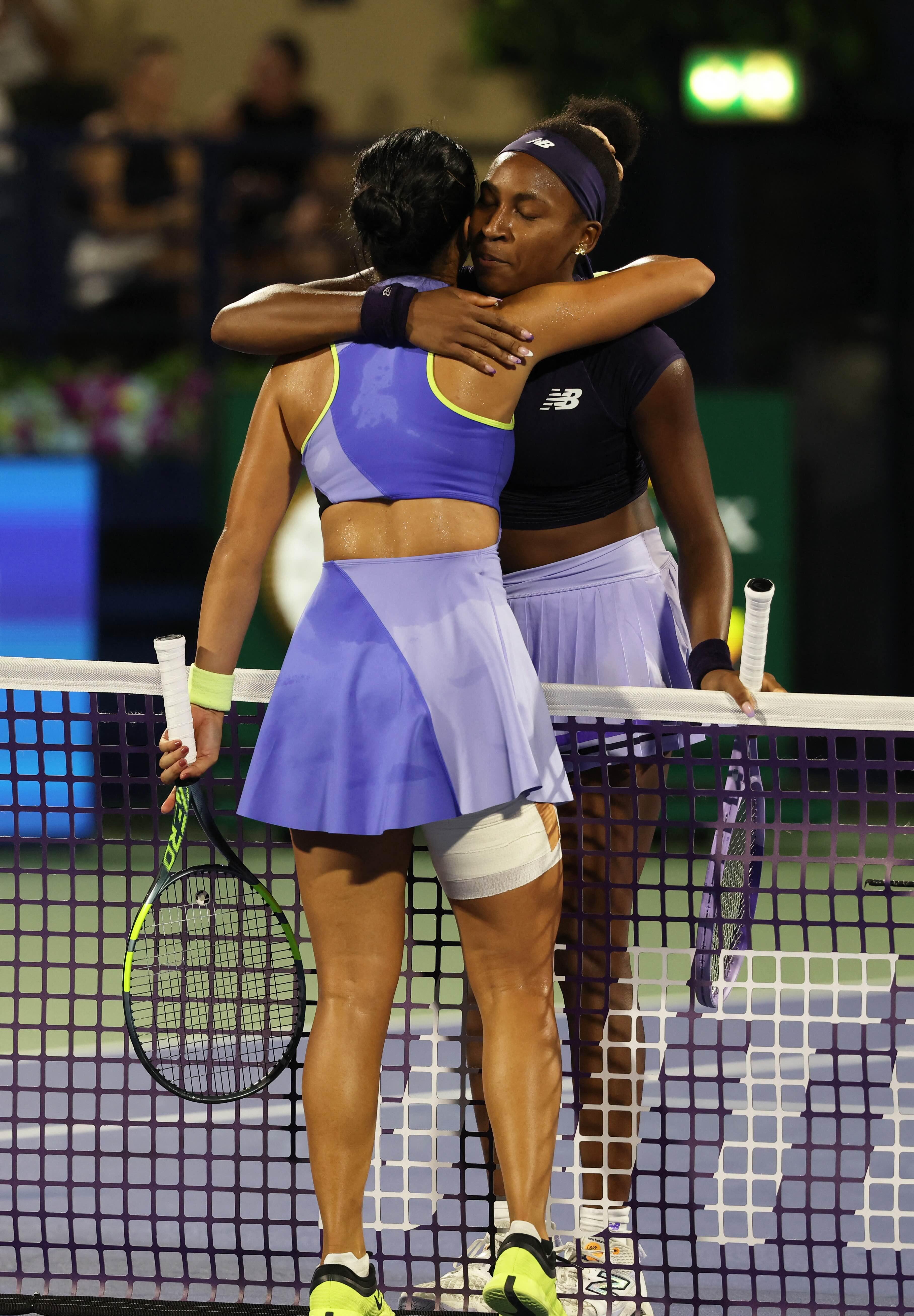 Americans Anisimova, Gauff, Pegula charge into Dubai Tennis Championships semis