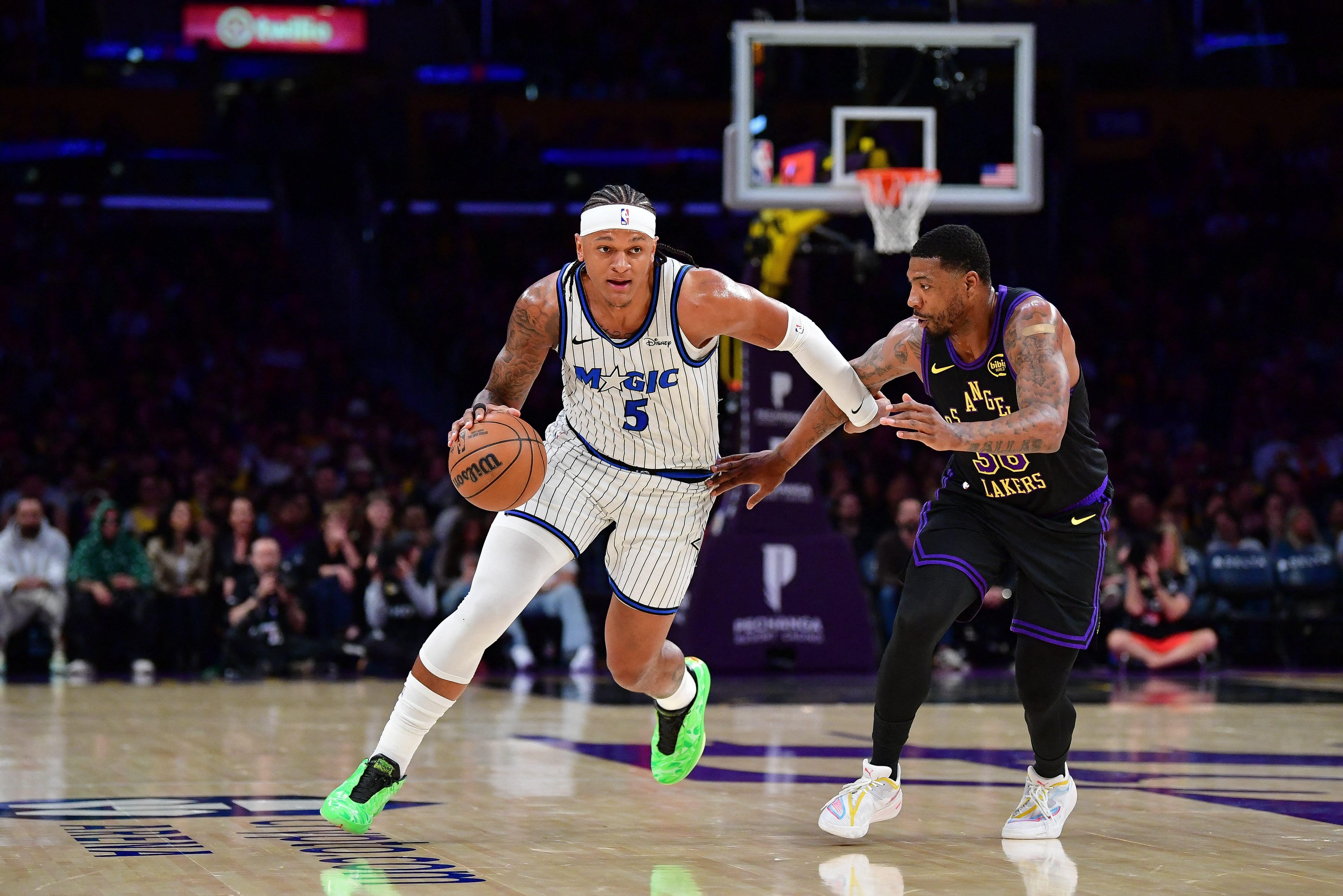 NBA: Paolo Banchero scores 36 in Magic's tight win over Lakers