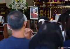Slain policewoman, son laid to rest
