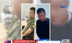 Taiwanese, utak sa pag-chop-chop sa Chinese na inilagay sa drum na may kimchi sauce