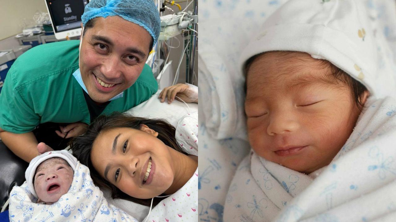 Gian Magdangal, Lara Maigue welcome first child