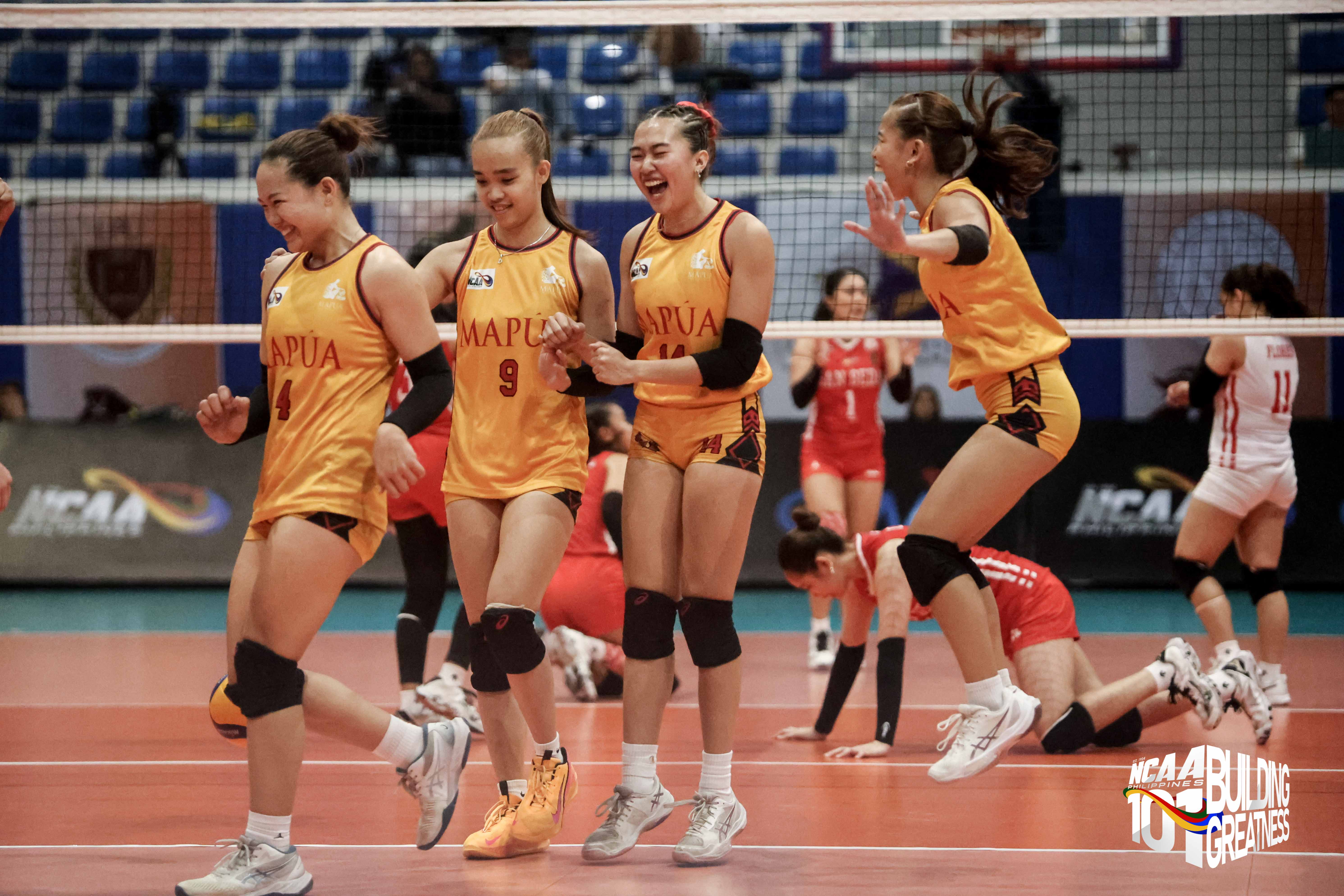 NCAA women's volleyball: Undermanned Mapua adds to EAC's woes to snap skid