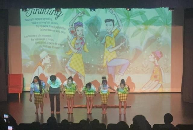 Students perform Tinikling and other folk dances to connect with Philippine culture. Photos courtesy of Marissa Alcantara and The FilAm