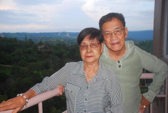 Ricardo Villegas and his wife, Rosalia Pilare Villegas. Photo courtesy of Evita Villegas Dela Cruz