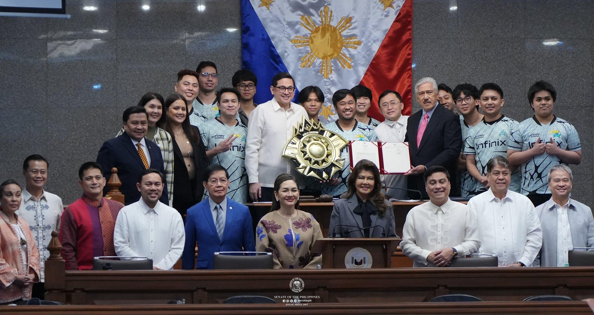 Aurora Gaming at the Philippine Senate