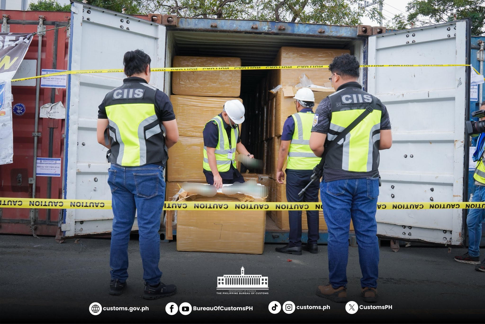 BOC seizes ₱39M smuggled cigarettes, tobacco in Manila-bound containers