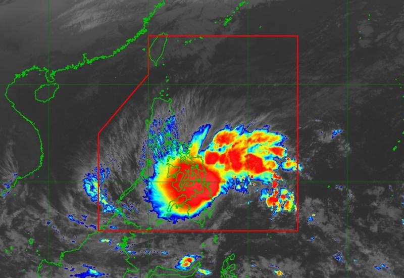 Basyang makes landfall over Bayabas, Surigao del Sur