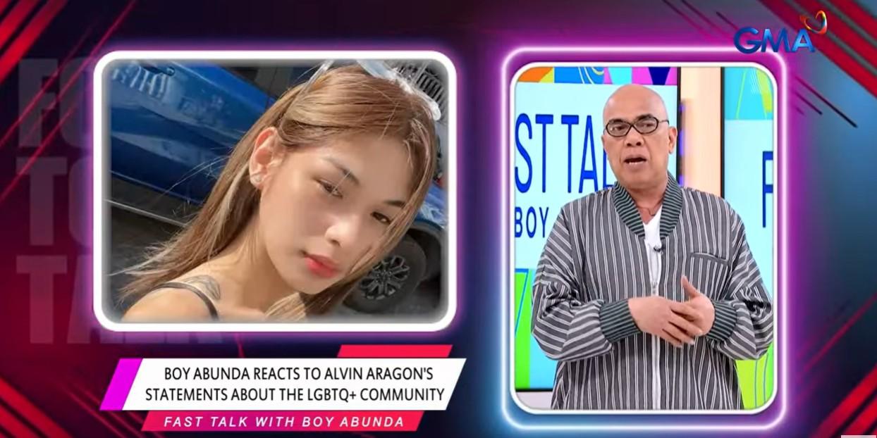 Boy Abunda reacts to Alvin Aragon's remarks on homosexuality: 'You cannot impose your faith, parenting style'