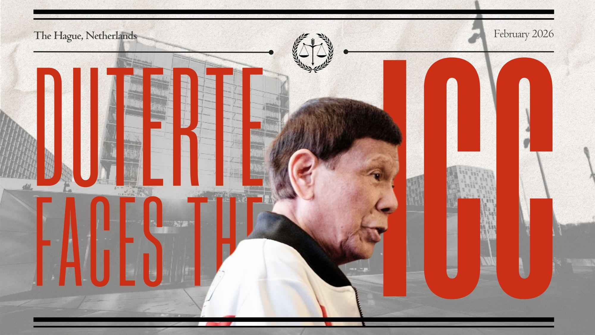 Duterte faces the ICC: Cover Photo