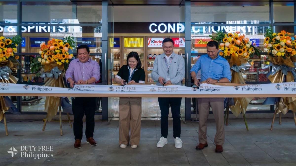 Duty Free PH opens store in NAIA Terminal 3