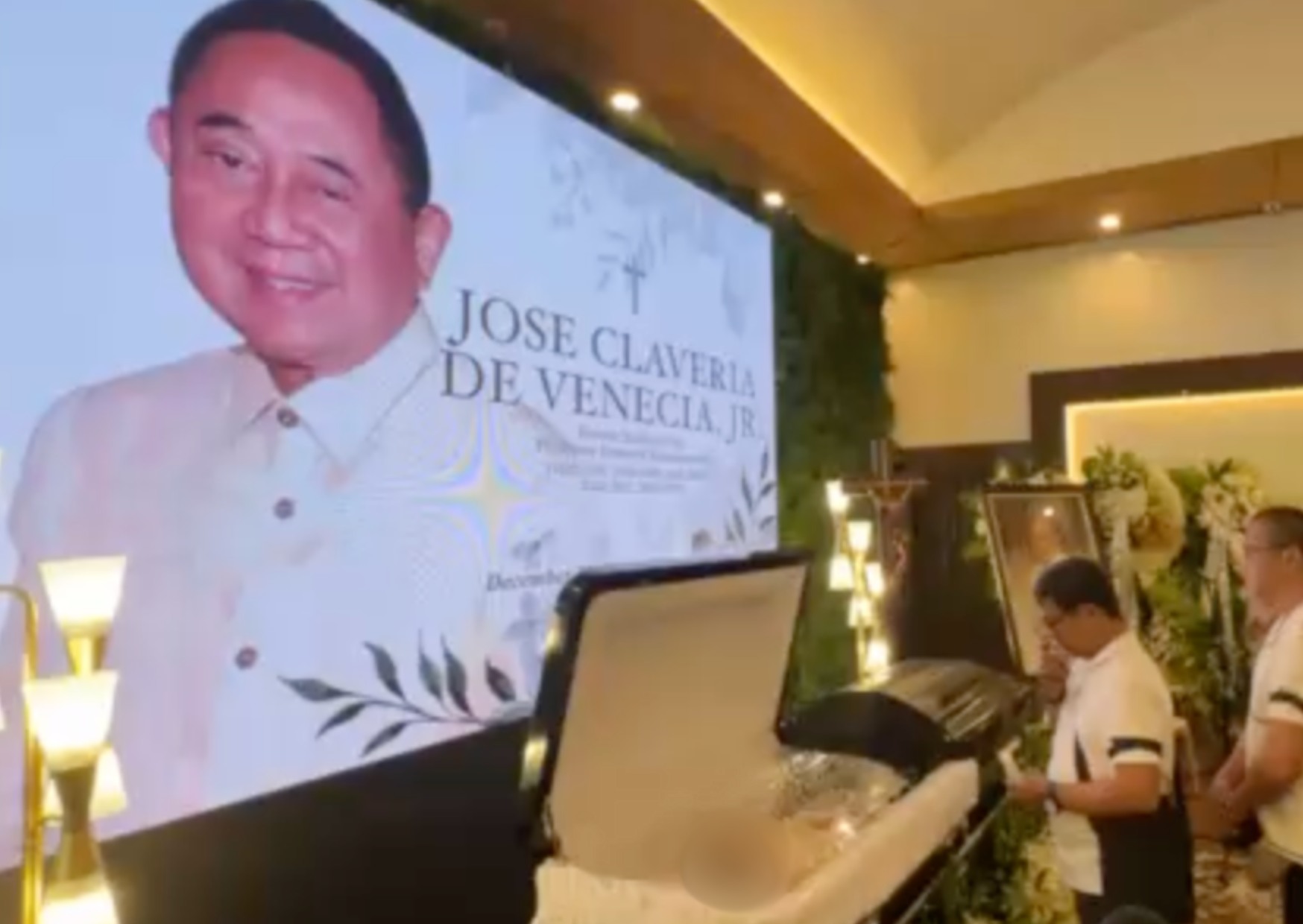 Former Speaker Jose de Venecia Jr. laid to rest